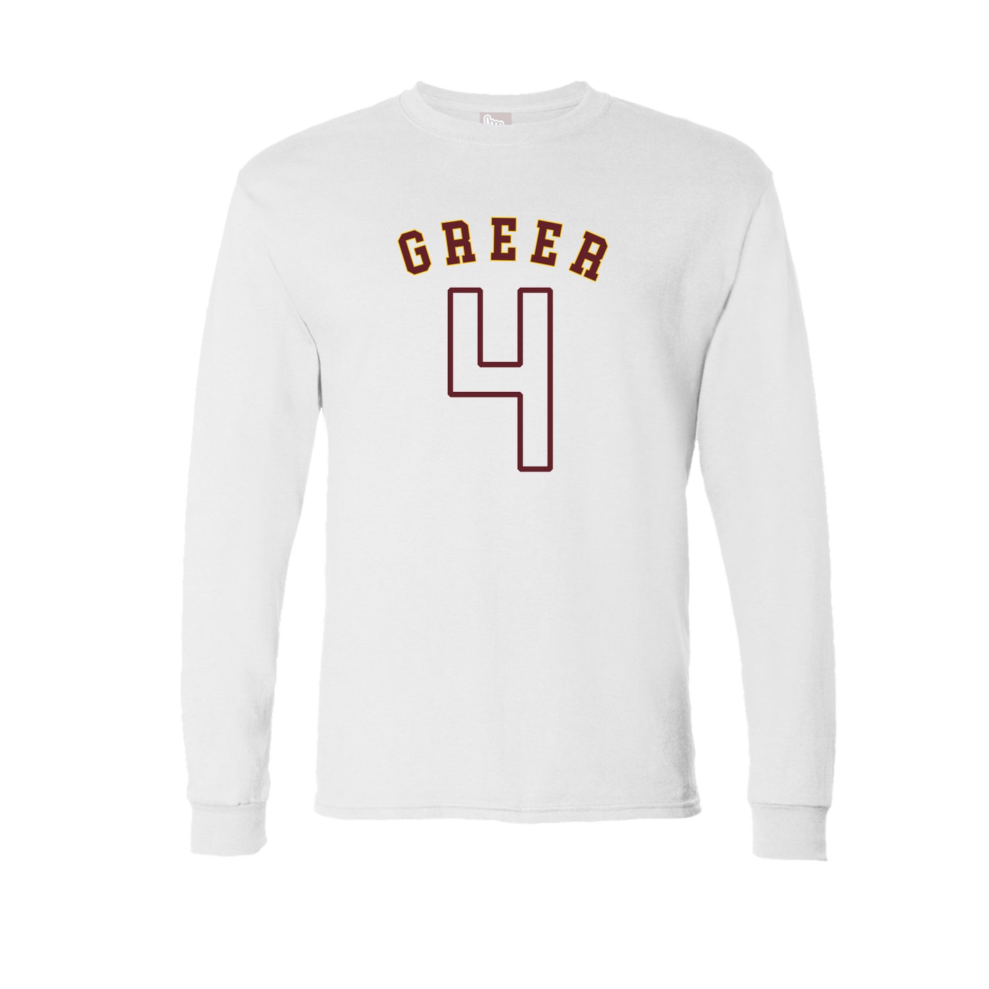 Long Sleeve Tee — Shirsey Arch in White