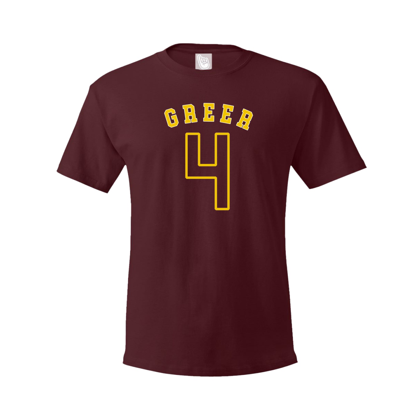 Youth Tee — Shirsey Arch in Maroon