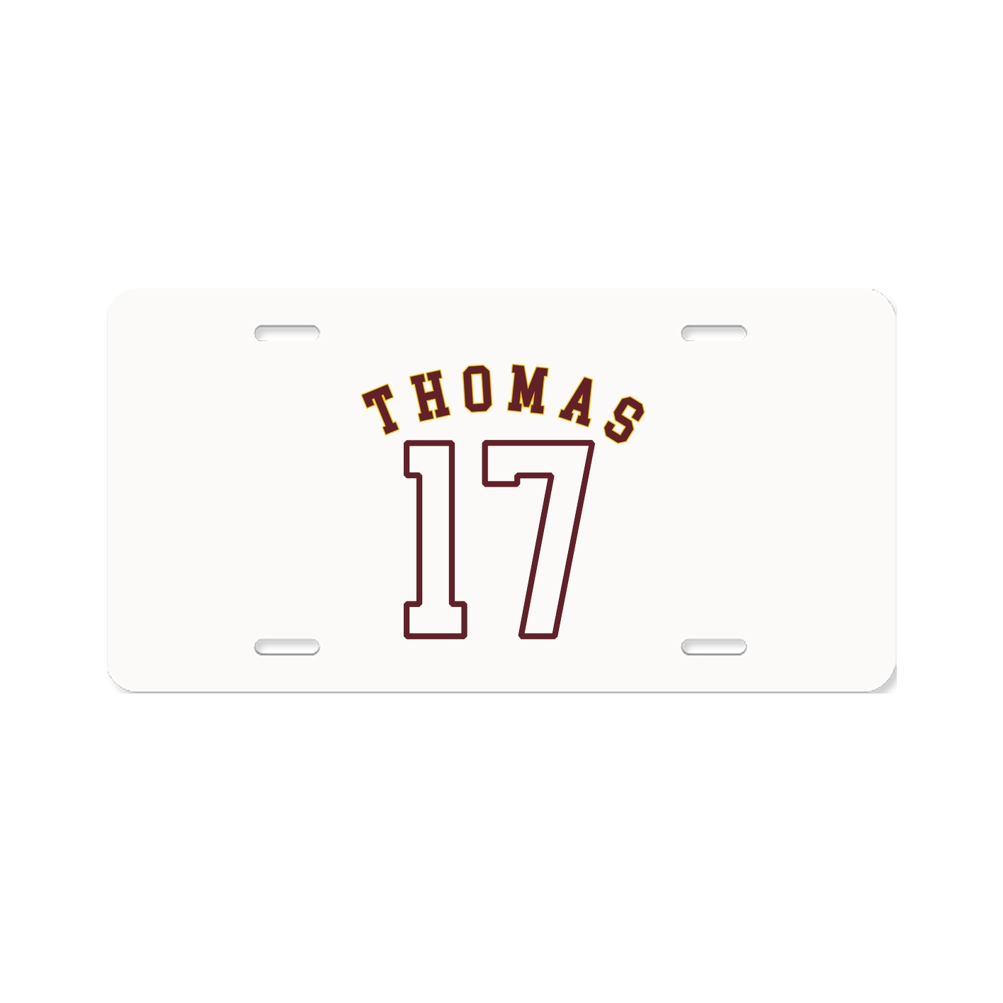 License Plate — Shirsey Arch in Classic