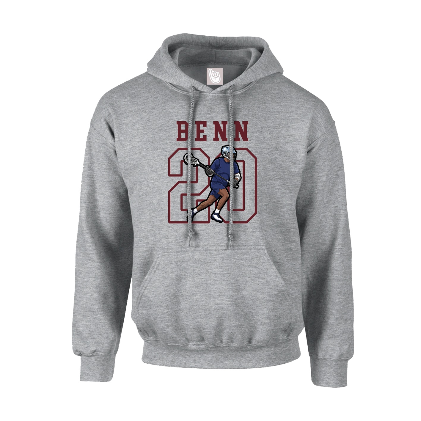 Hoodie — Shirsey in Grey