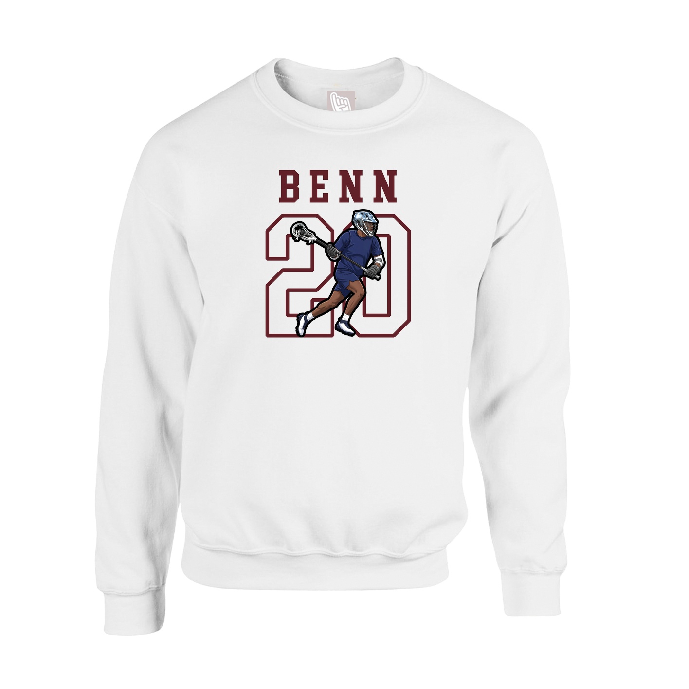 Fleece Crew — Shirsey in White