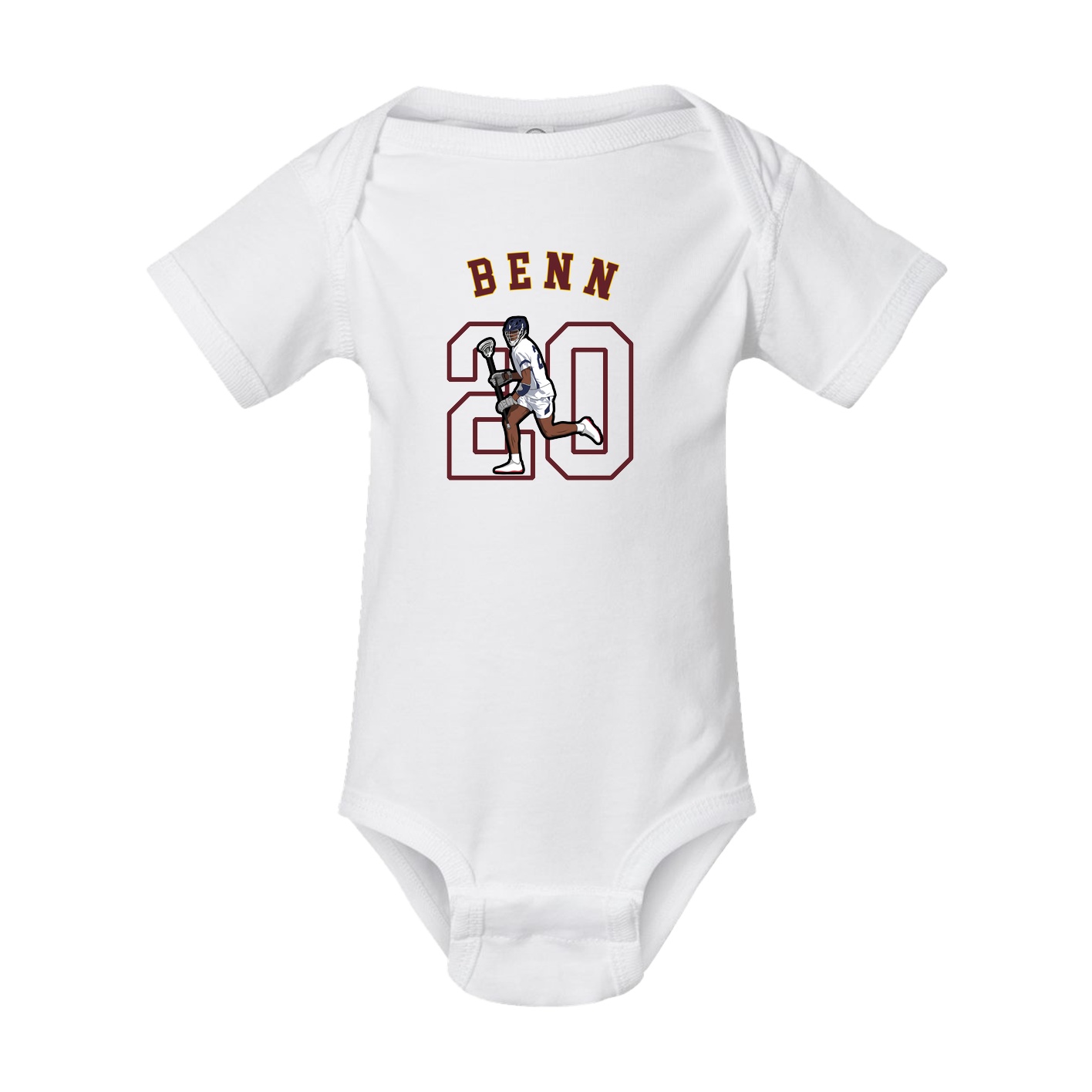 Baby Onesie — Shirsey Arch in White