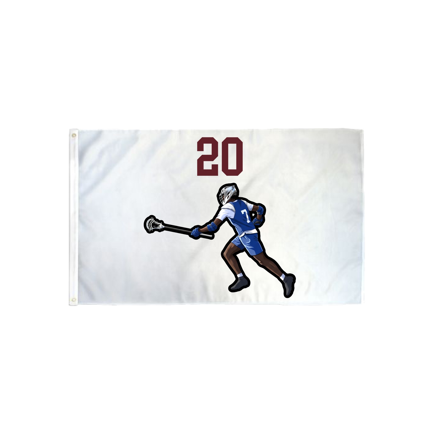 3x5 Flag — Number Top in Classic