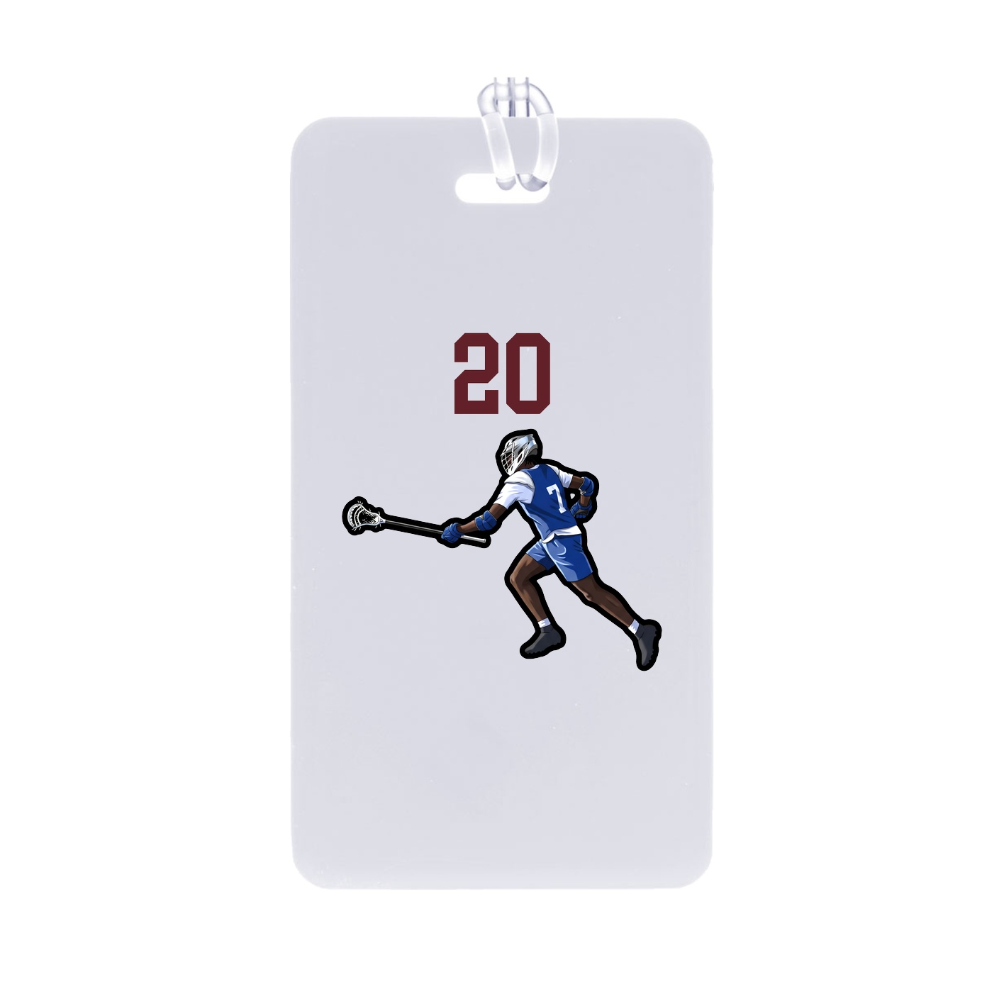 Bag Tag — Number Top in Classic