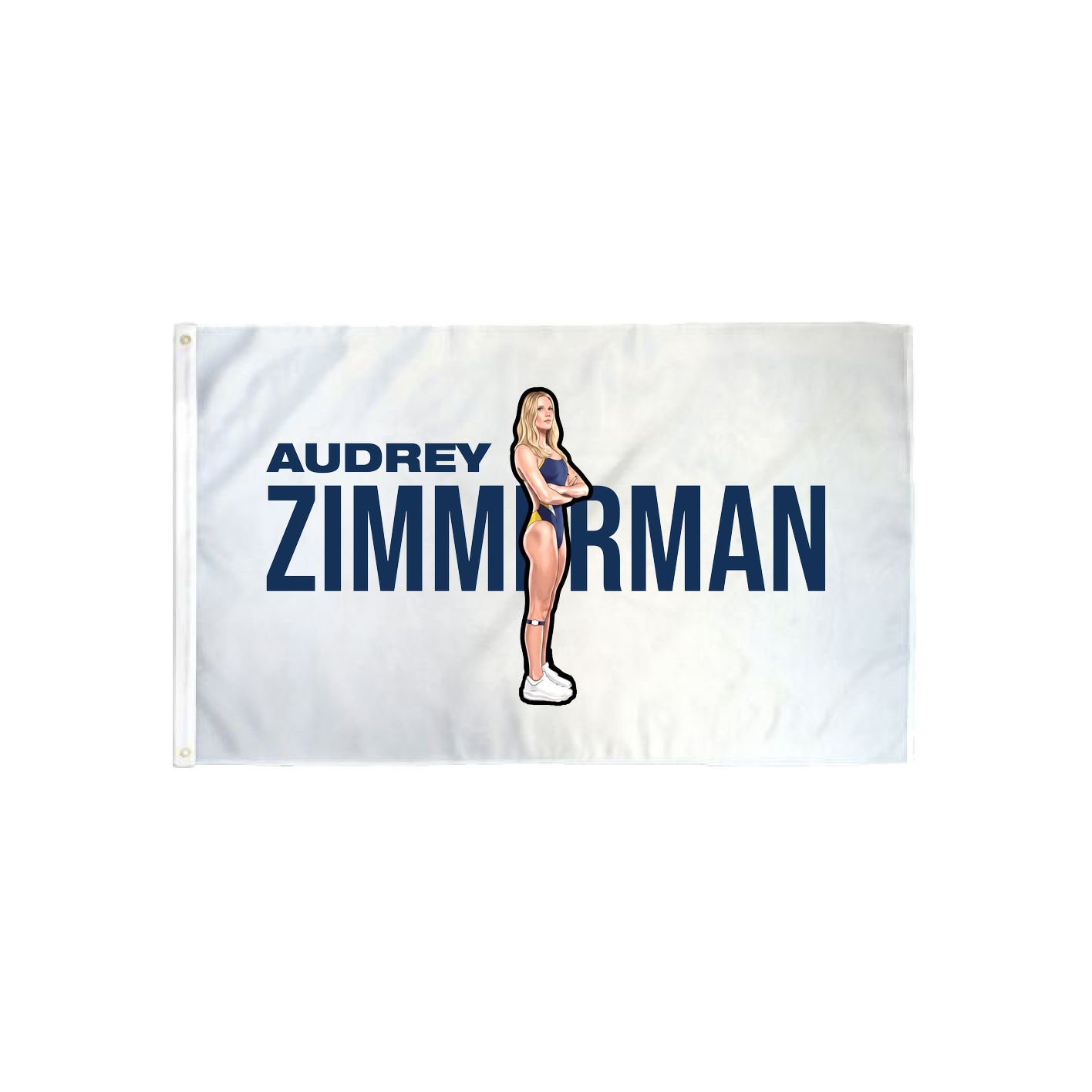 3x5 Flag — Player Name in Classic