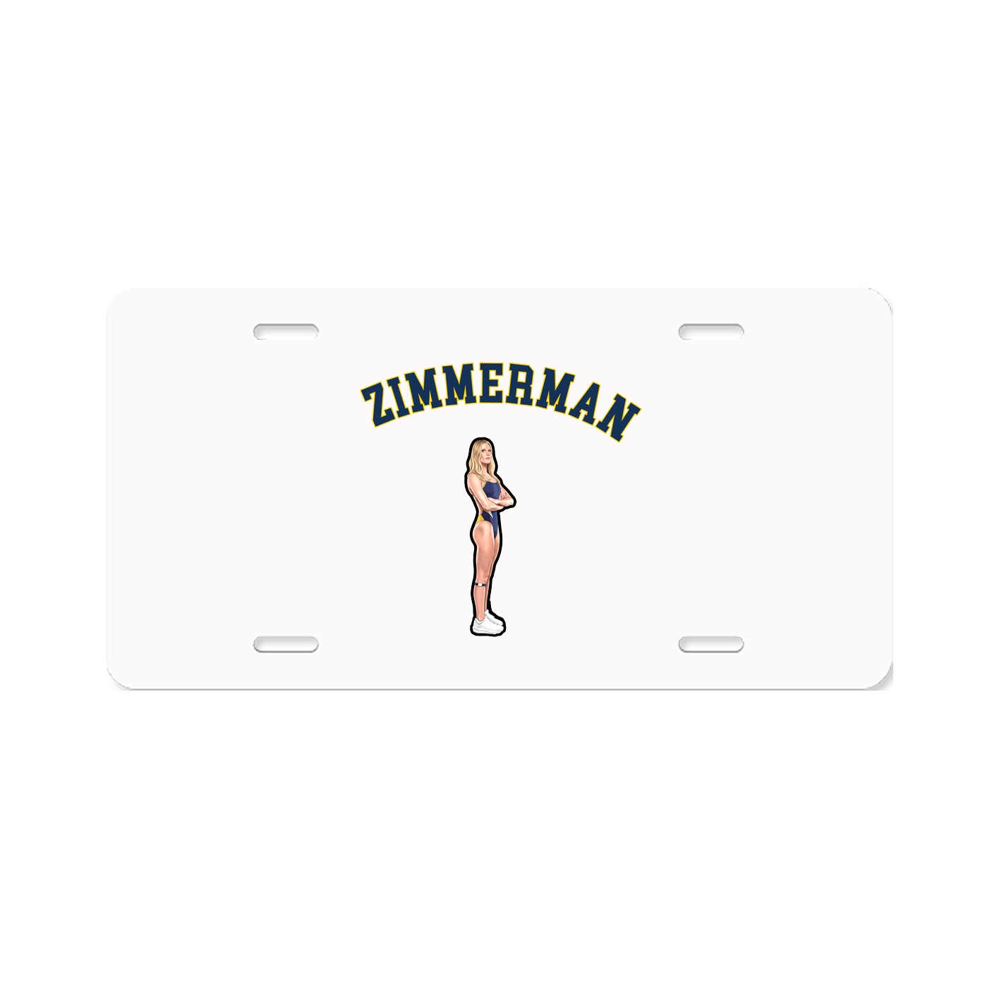 License Plate — Shirsey Arch in Classic