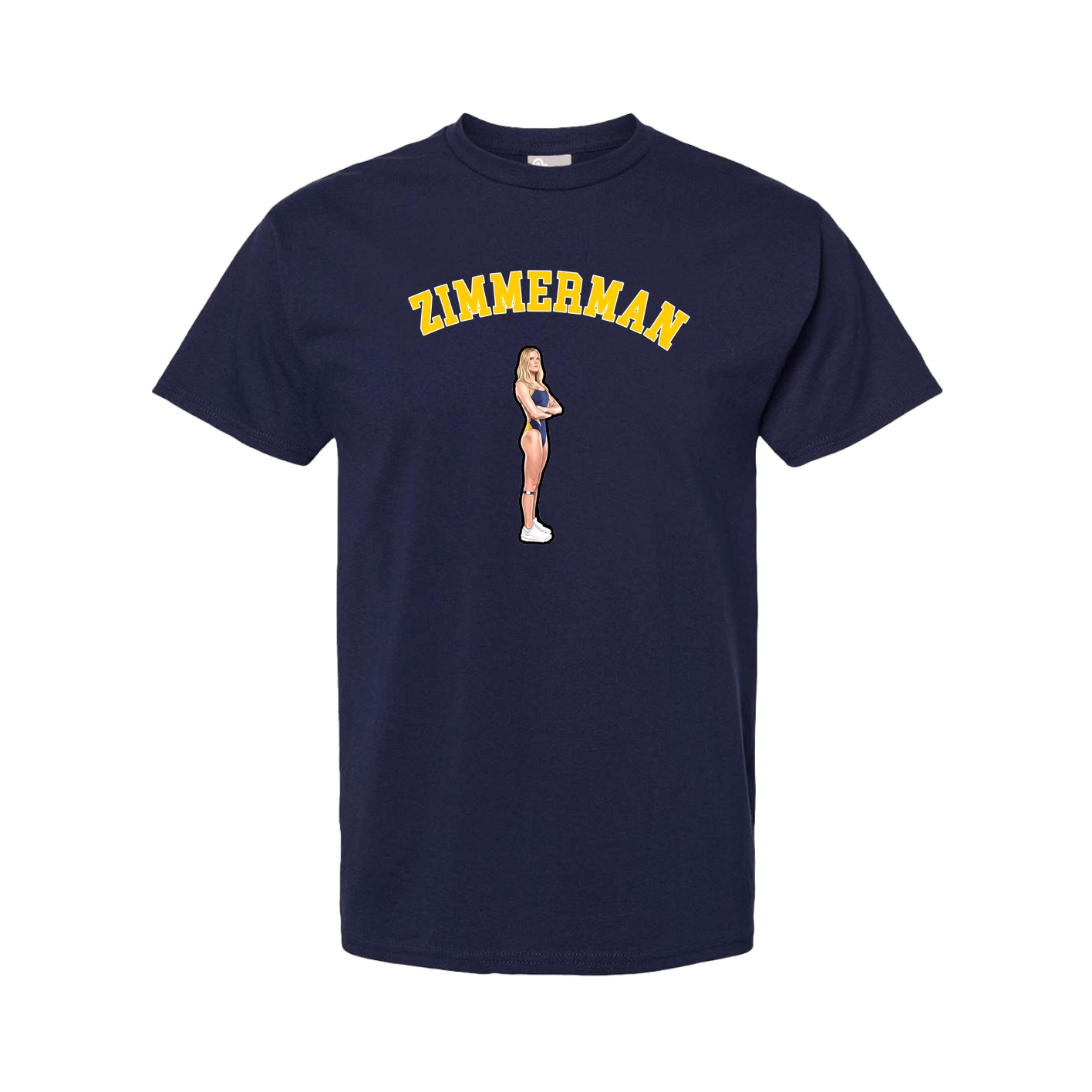 Youth Tee — Shirsey Arch in Navy