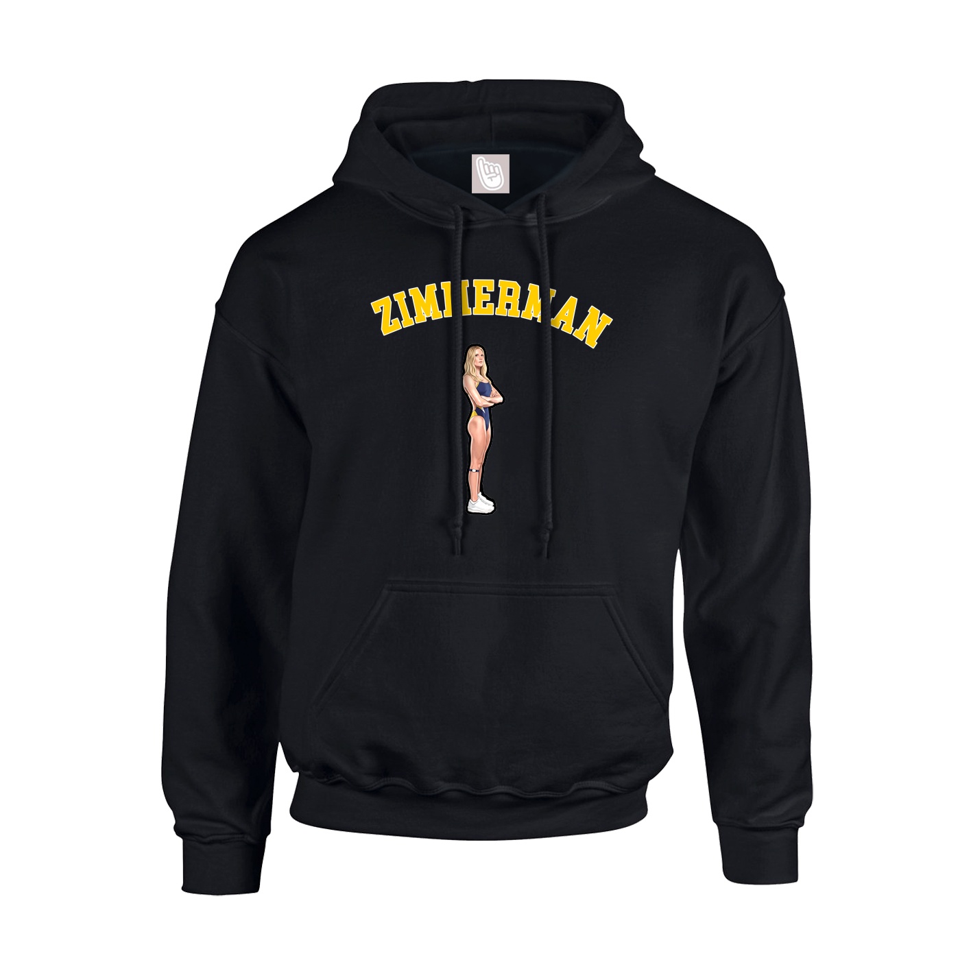 Youth Hoodie — Shirsey Arch in Black