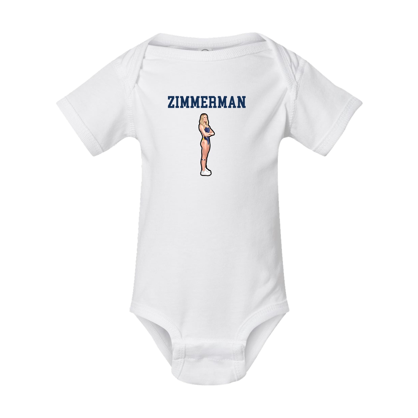 Baby Onesie — Shirsey in White