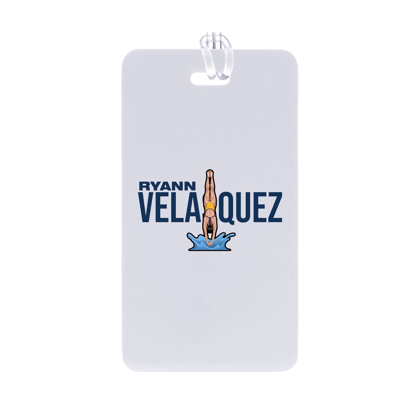 Bag Tag — Player Name in Classic