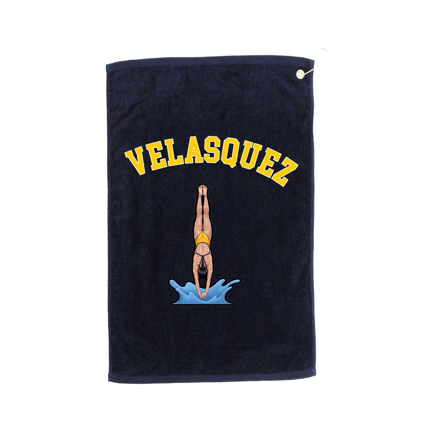 Golf Towel — Shirsey Arch in Navy