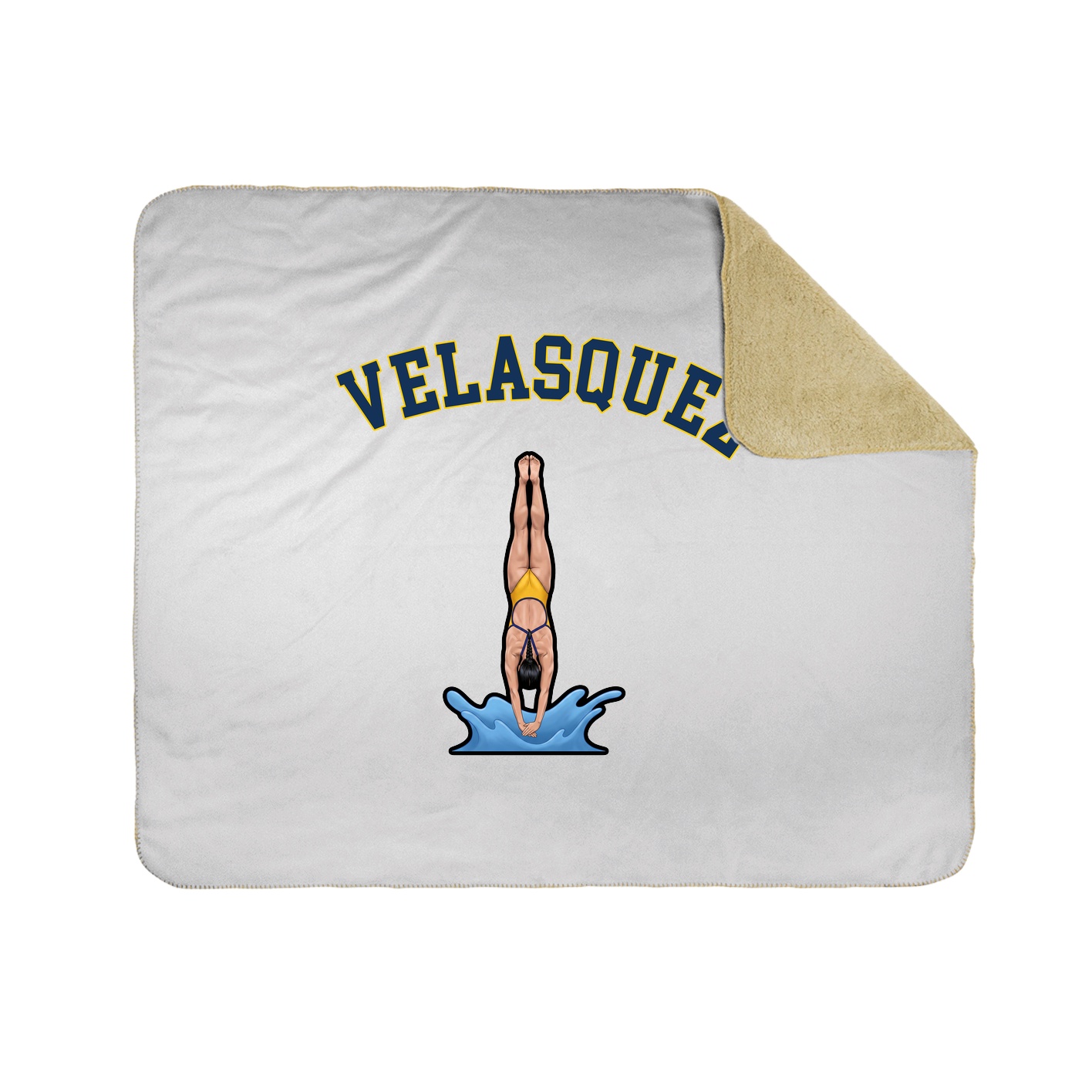 Throw Blanket — Shirsey Arch in White