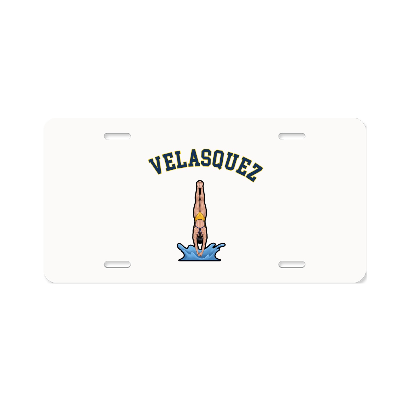 License Plate — Shirsey Arch in Classic