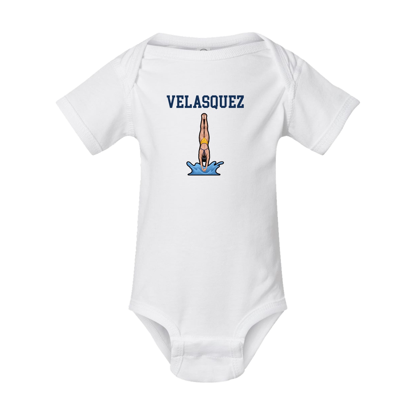 Baby Onesie — Shirsey in White
