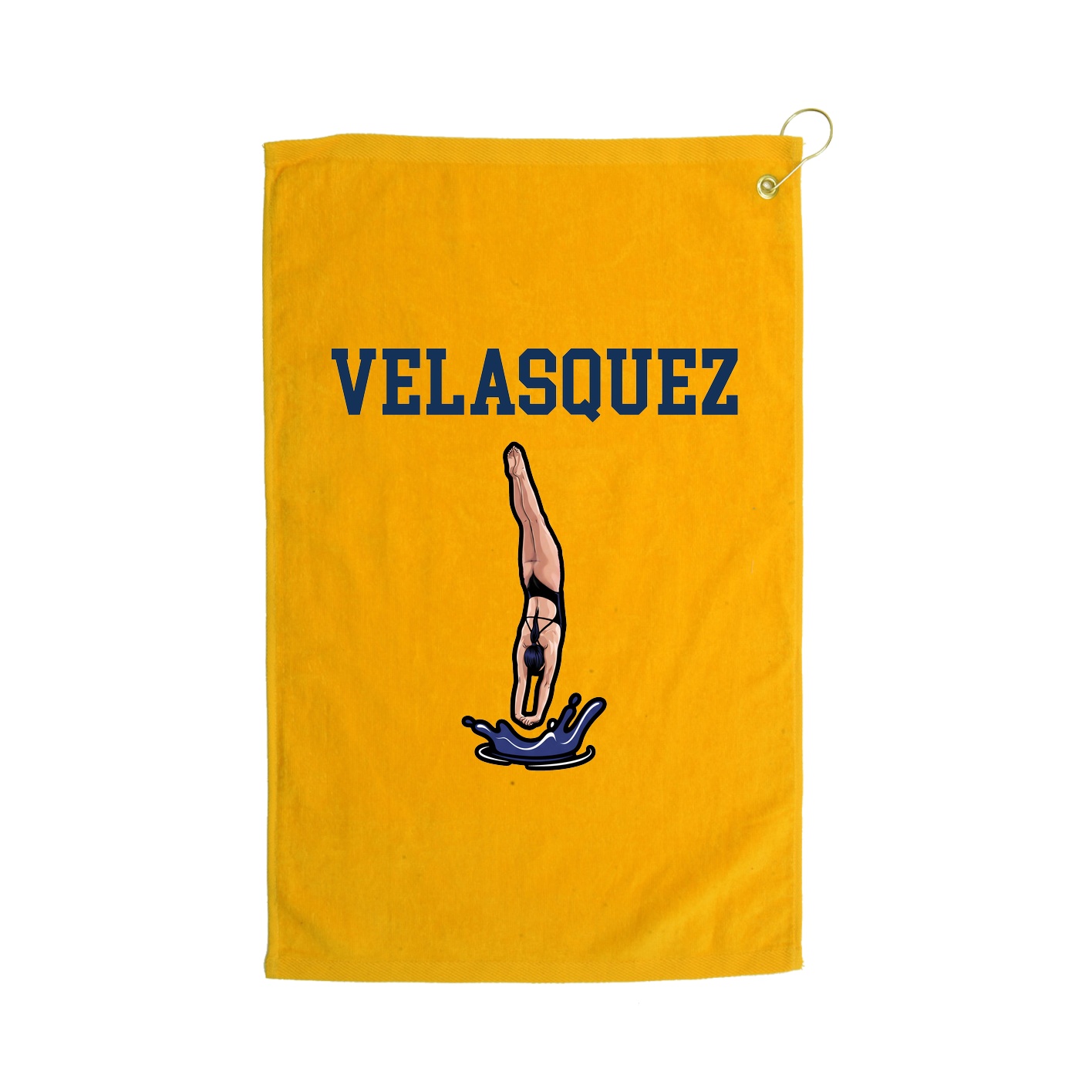 Golf Towel — Shirsey in Gold
