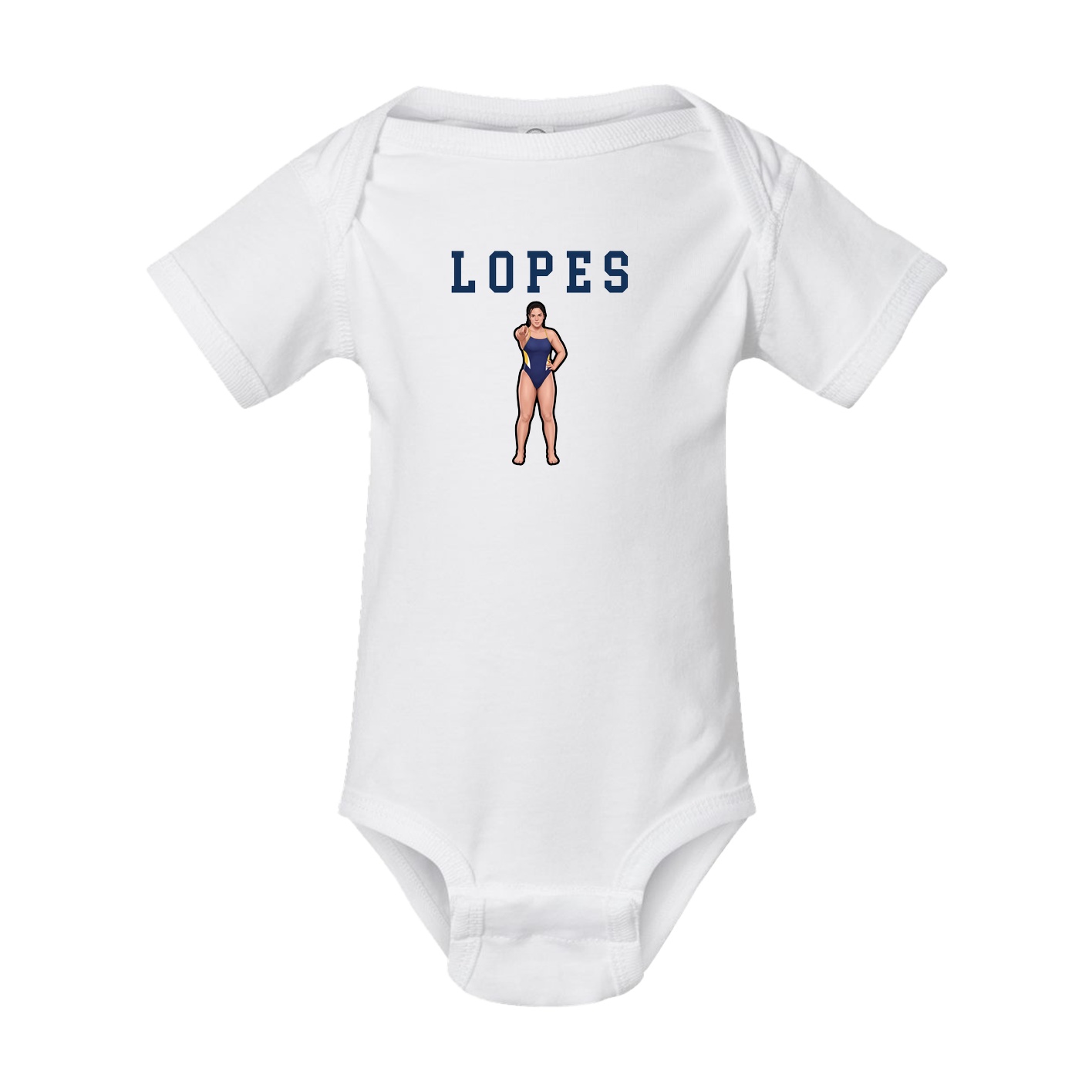 Baby Onesie — Shirsey in White