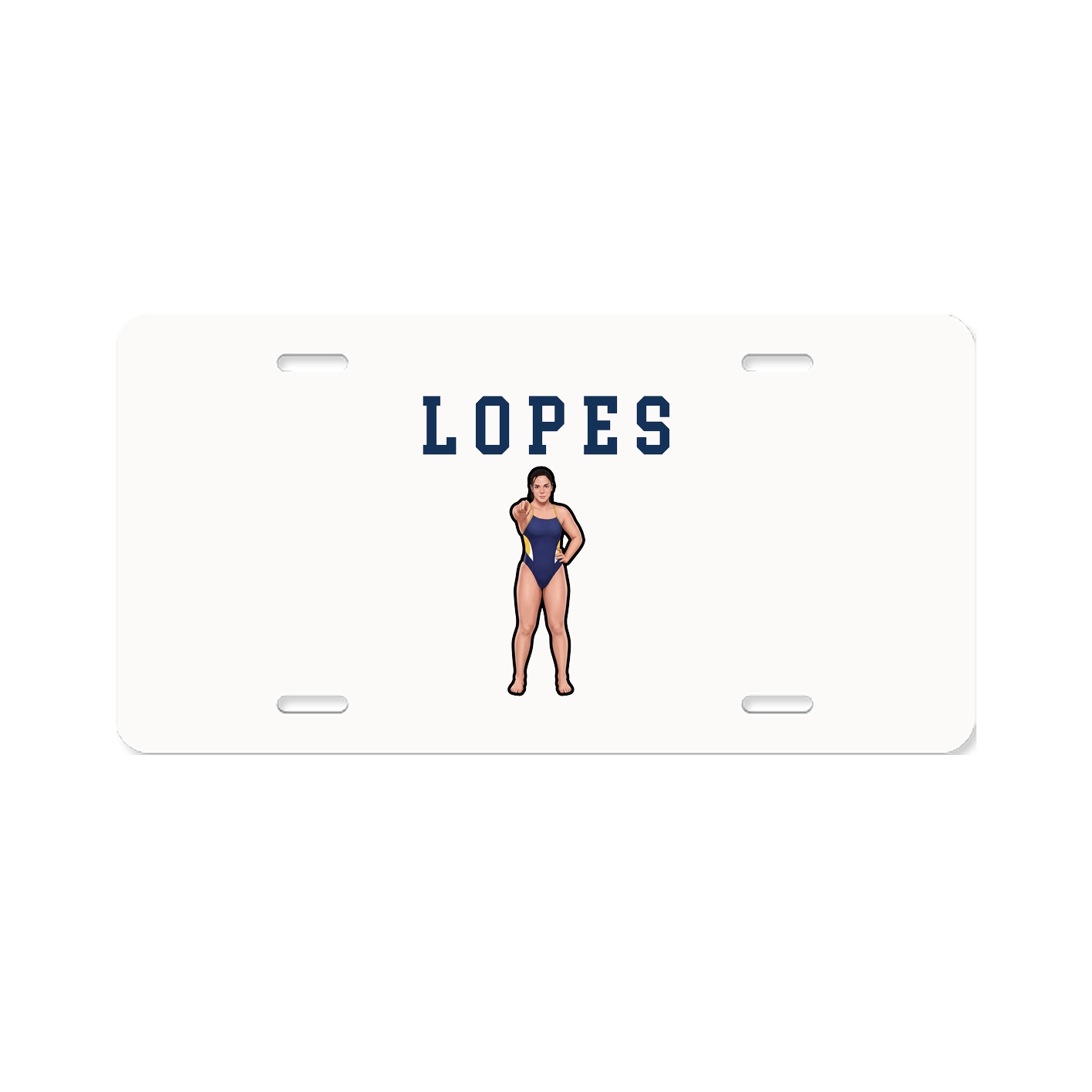 License Plate — Shirsey in Classic