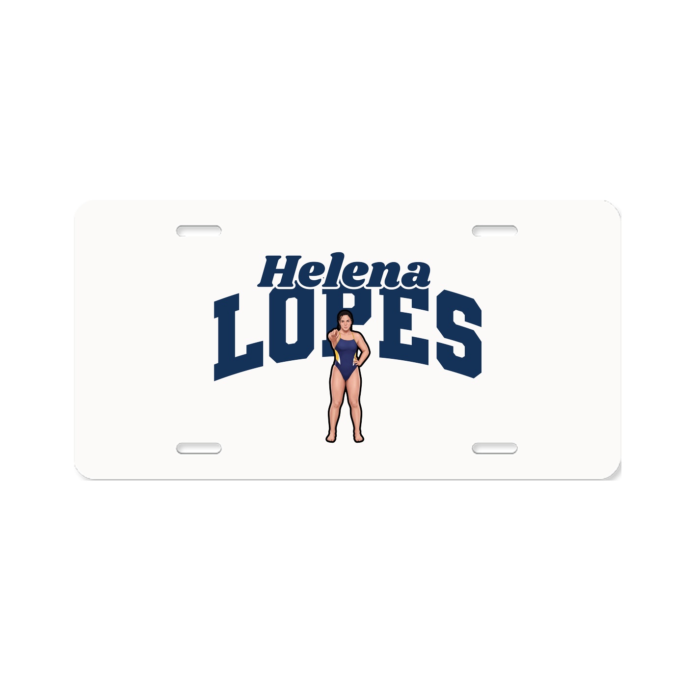 License Plate — Signature Arch in Classic
