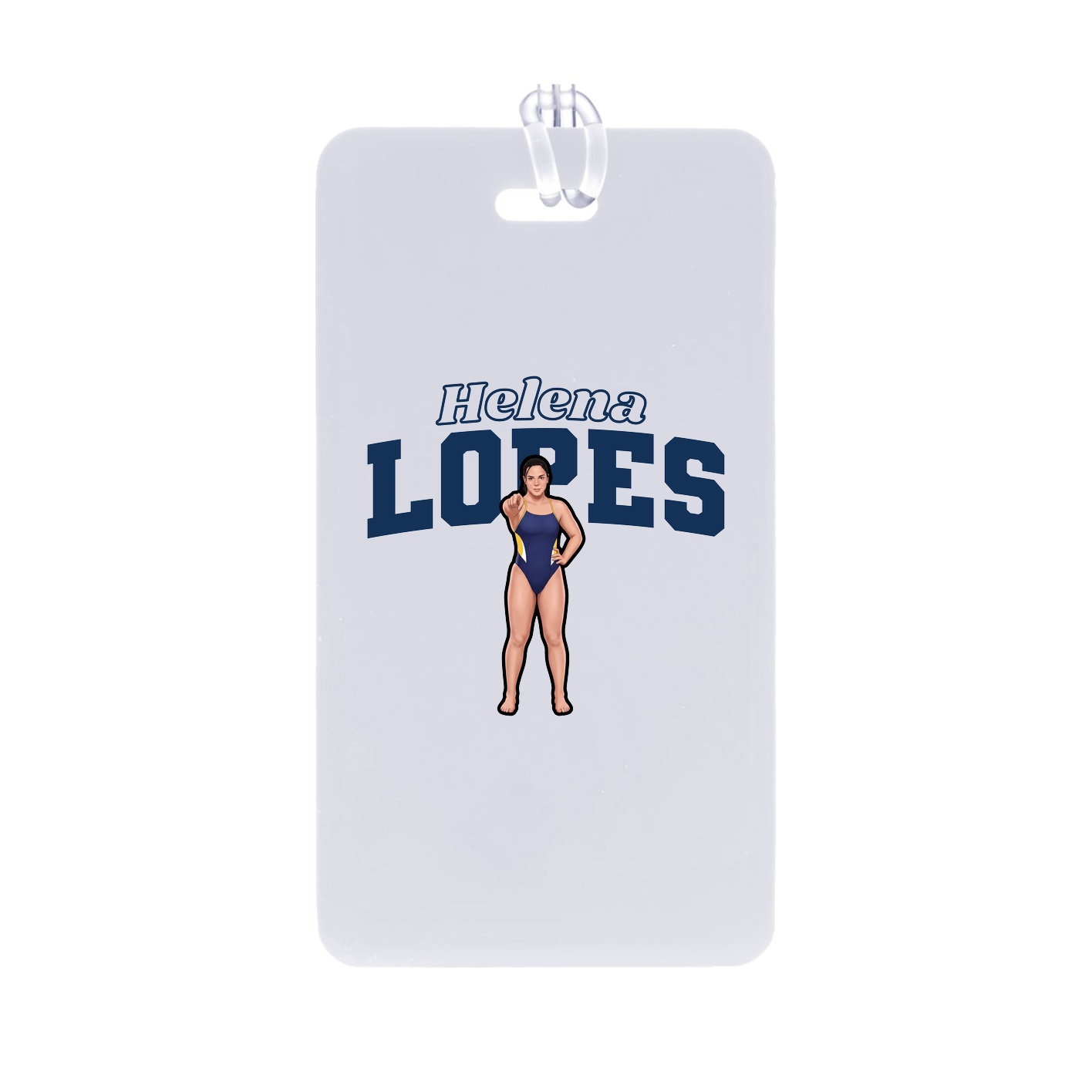 Bag Tag — Name Arch in Classic