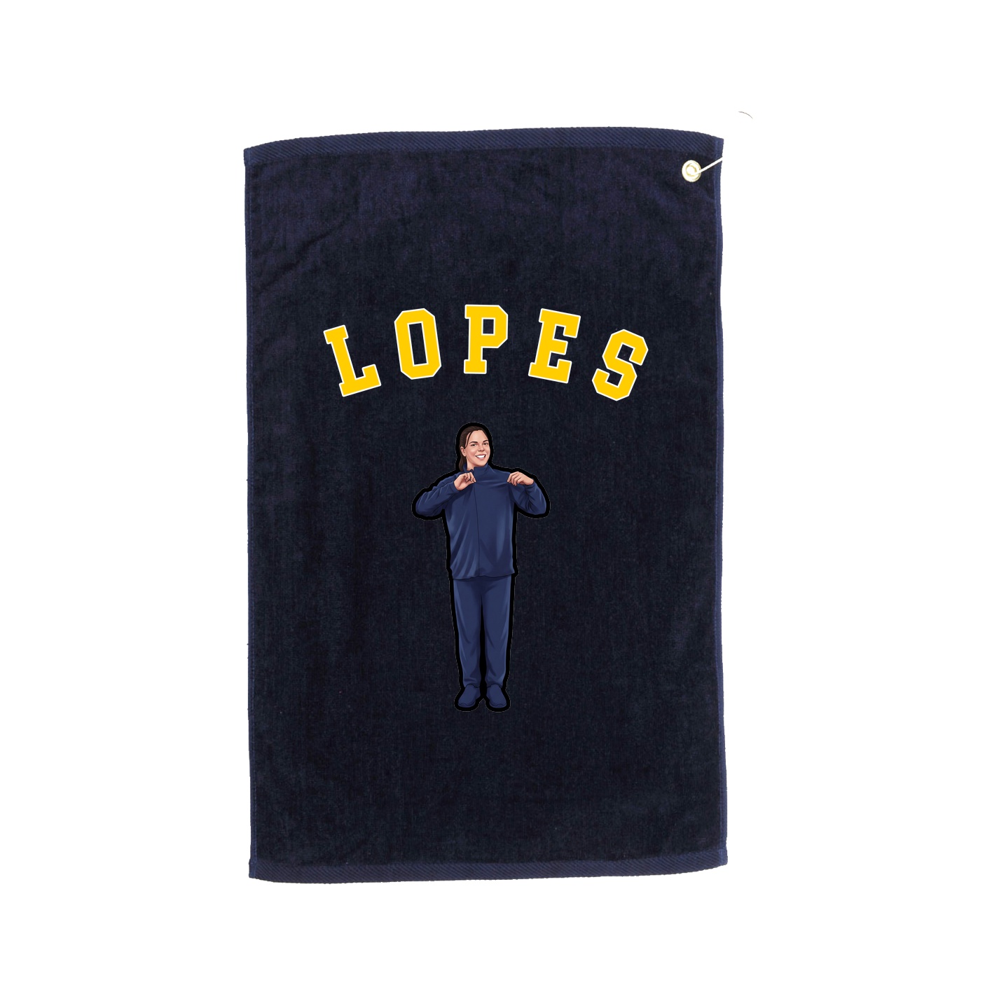 Golf Towel — Shirsey Arch in Navy
