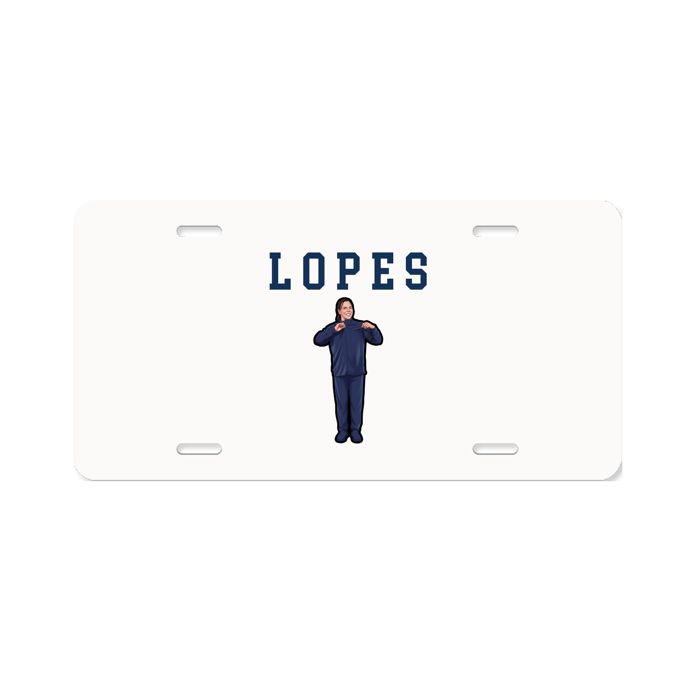 License Plate — Shirsey in Classic