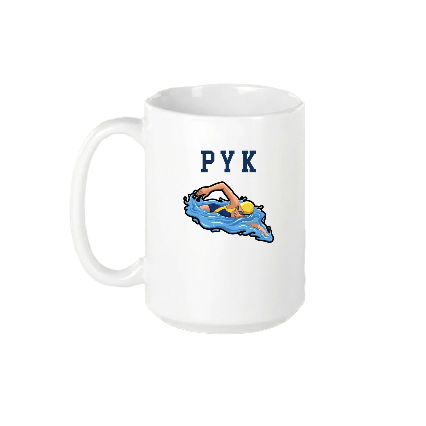 15oz Coffee Mug — Shirsey in White