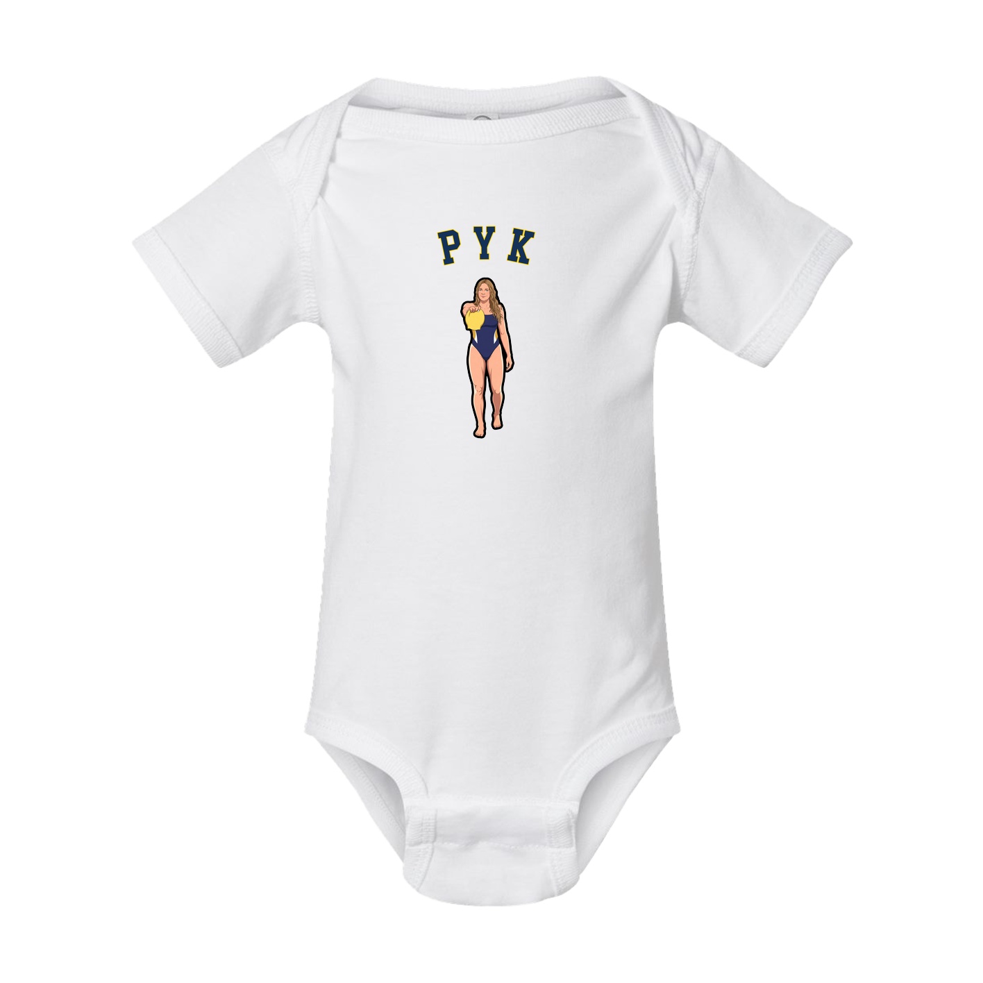 Baby Onesie — Shirsey Arch in White