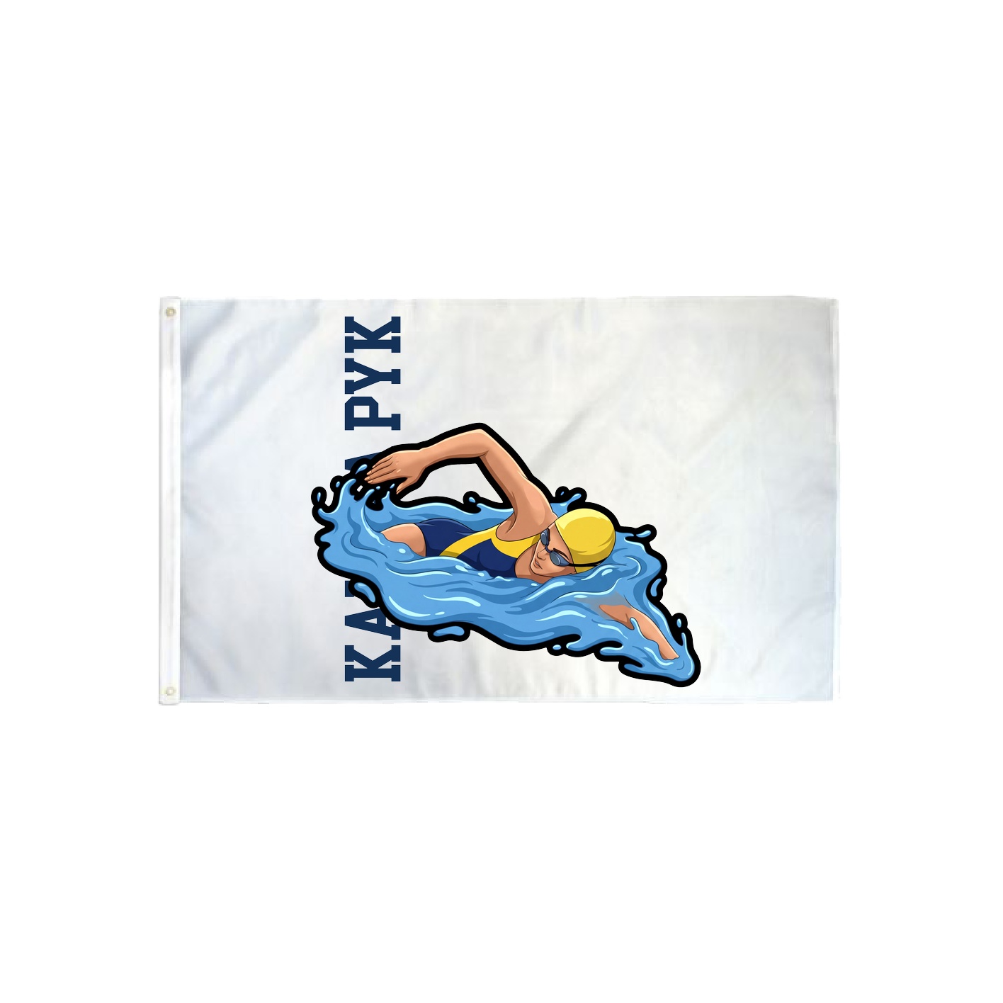 3x5 Flag — Name Vertical in Classic