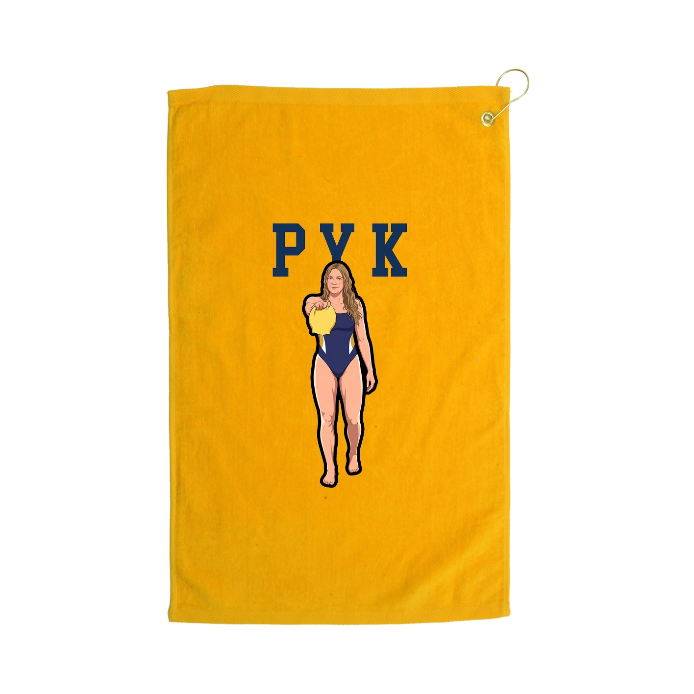 Golf Towel — Shirsey in Gold