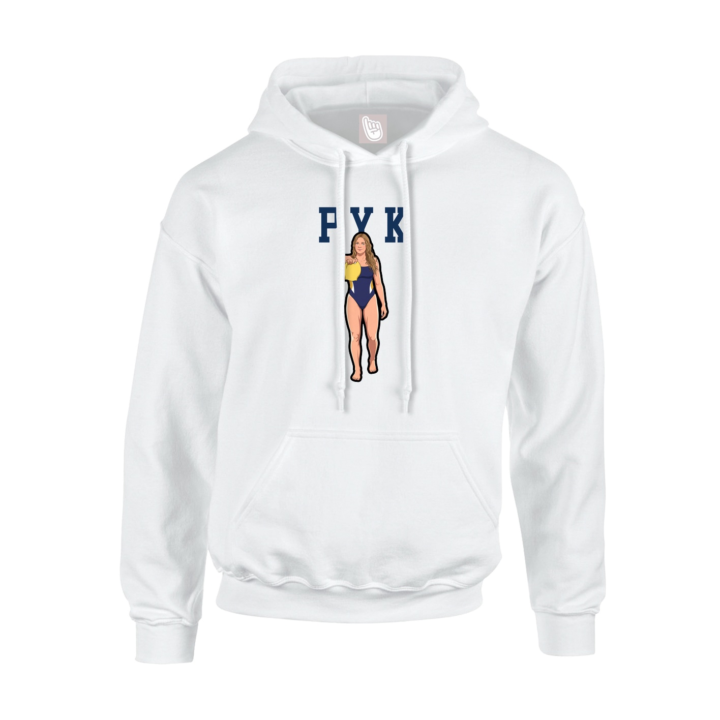 Youth Hoodie — Shirsey in White