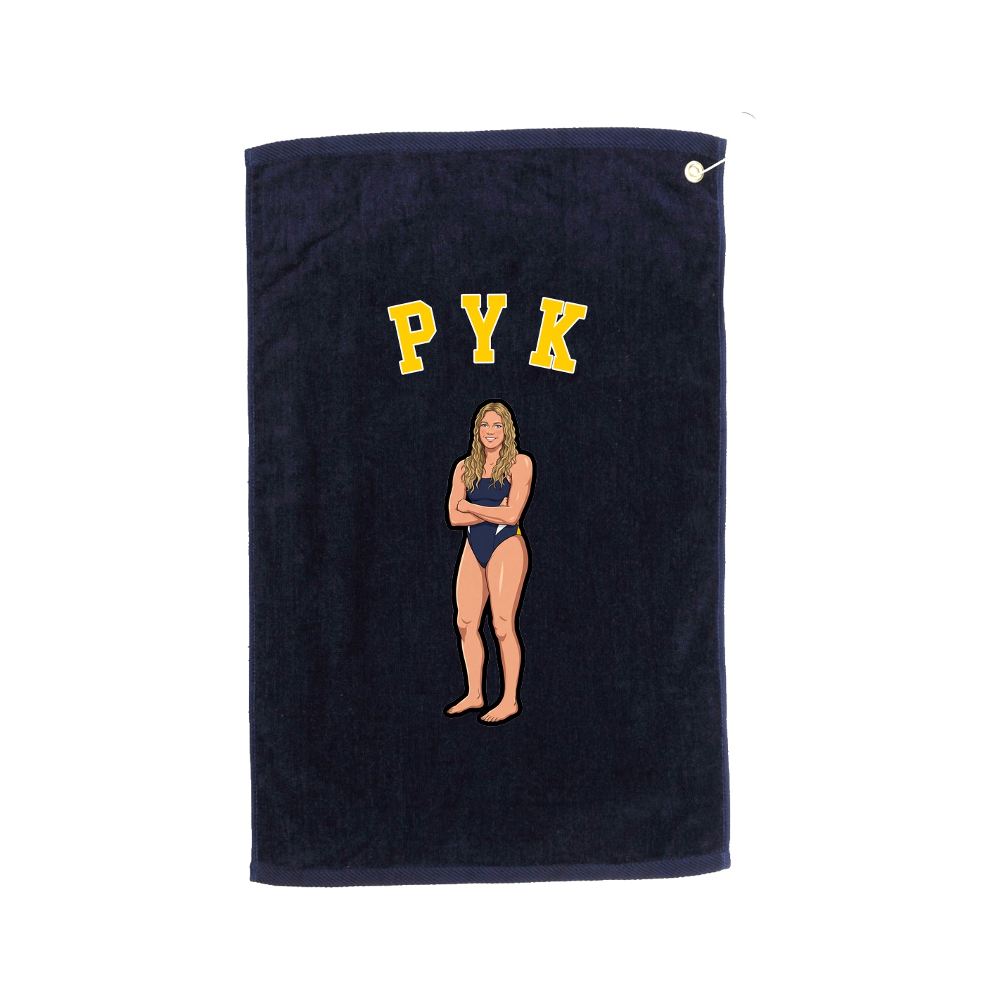 Golf Towel — Shirsey Arch in Navy