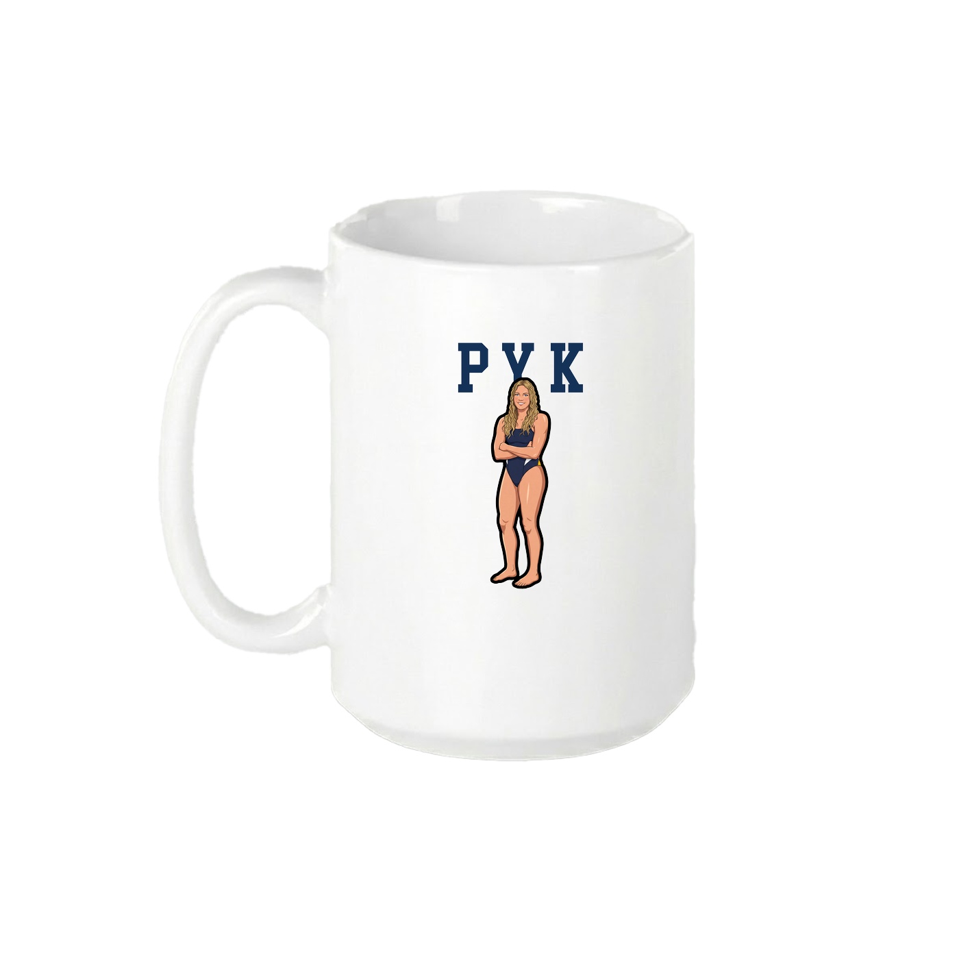 15oz Coffee Mug — Shirsey in White