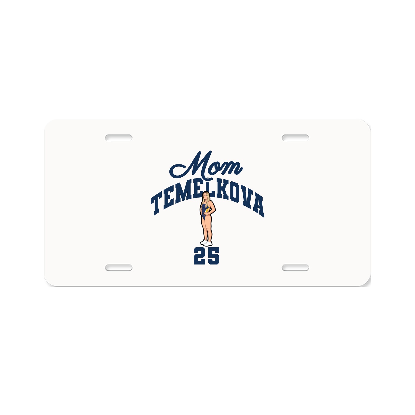 License Plate — Mothers Day Arch in Classic