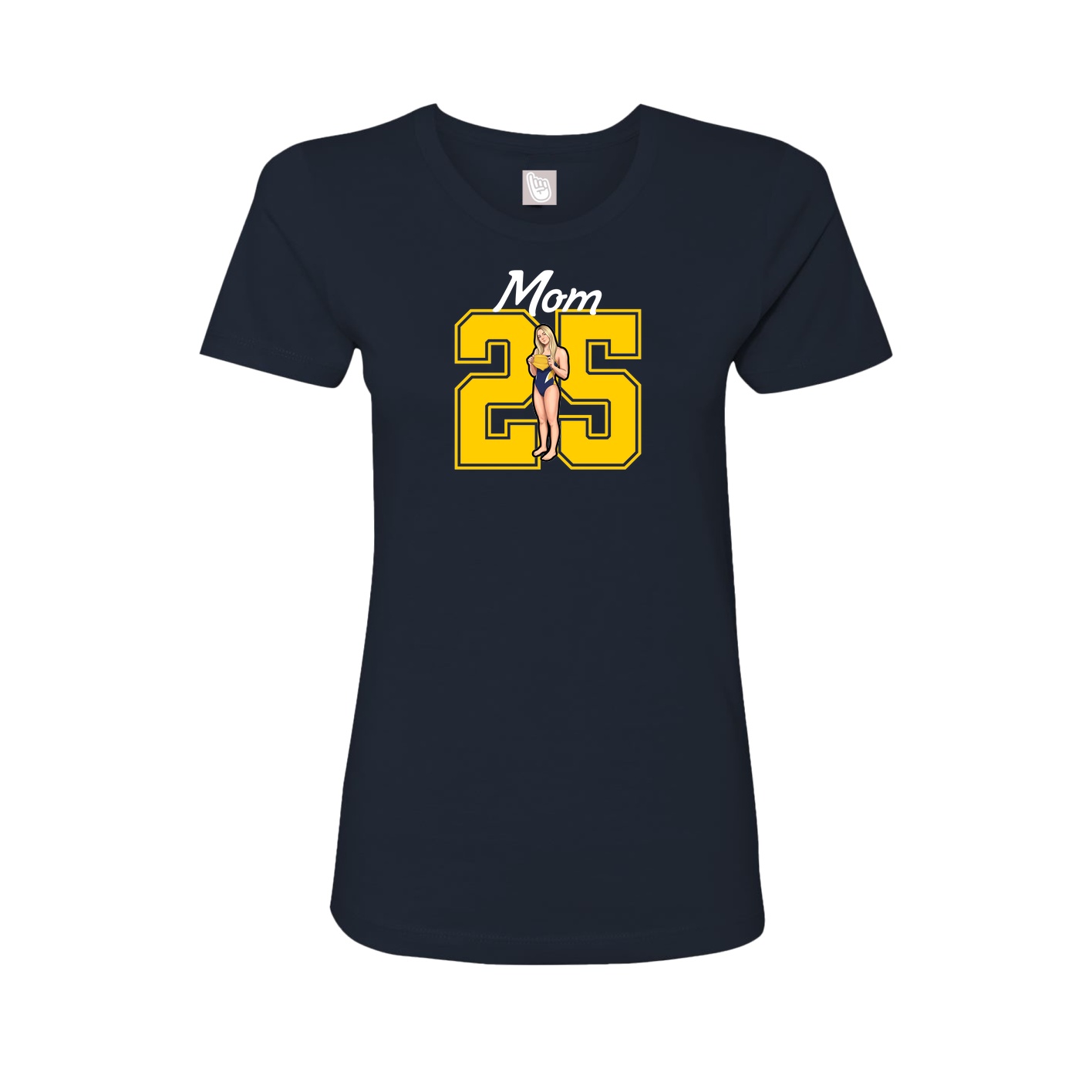 Womens Tee — Mothers Day Shirsey in Navy