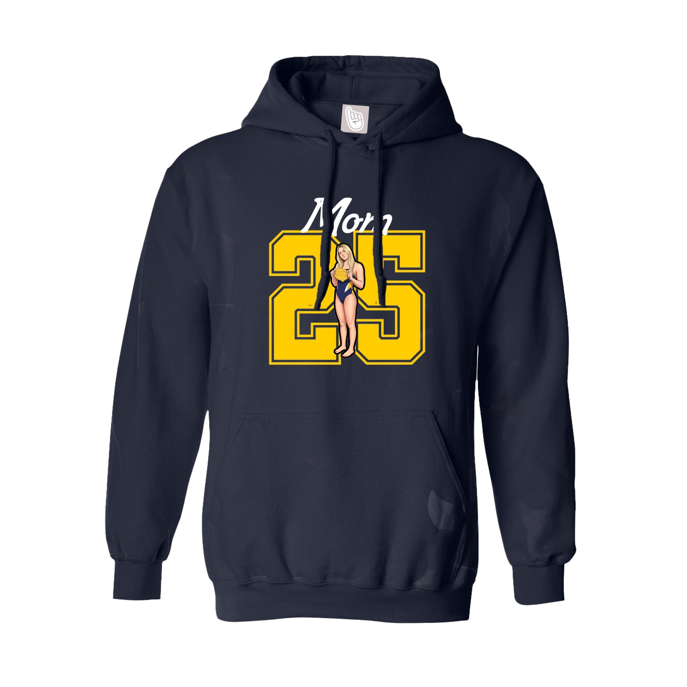 Youth Hoodie — Mothers Day Shirsey in Navy