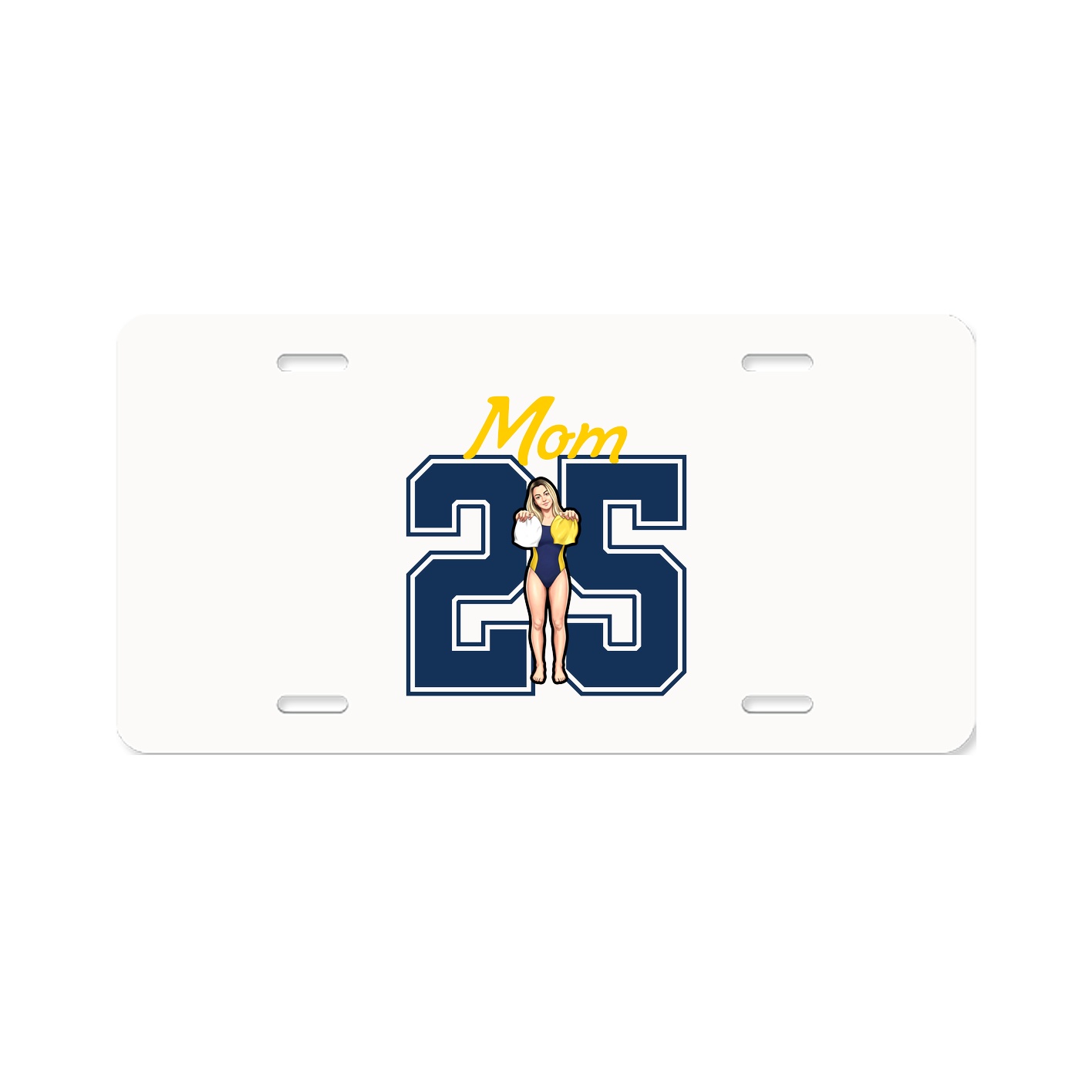 License Plate — Mothers Day Shirsey in Classic
