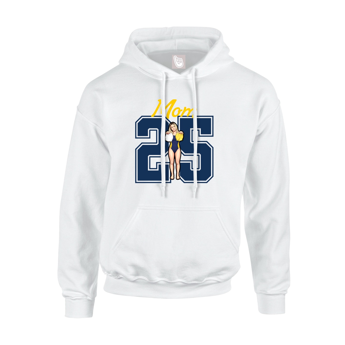 Youth Hoodie — Mothers Day Shirsey in White