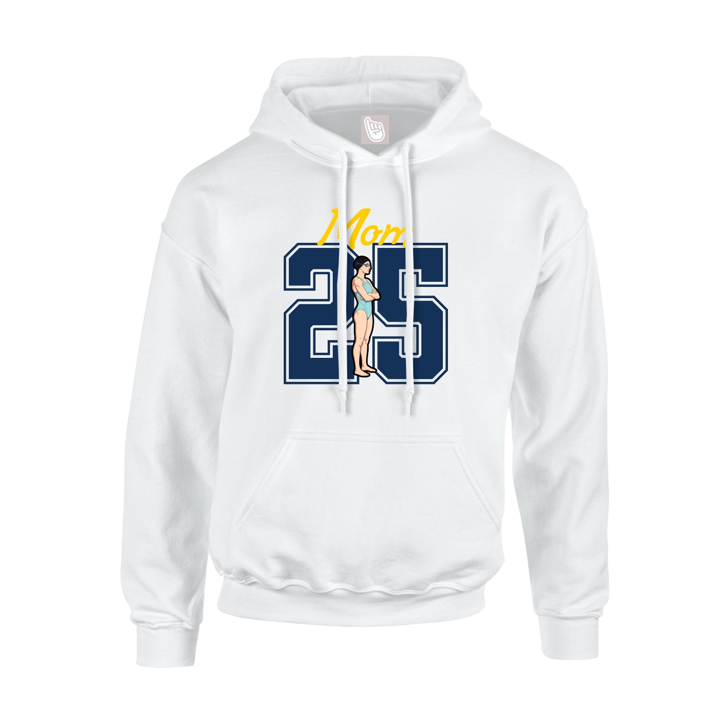 Hoodie — Mothers Day Shirsey in White