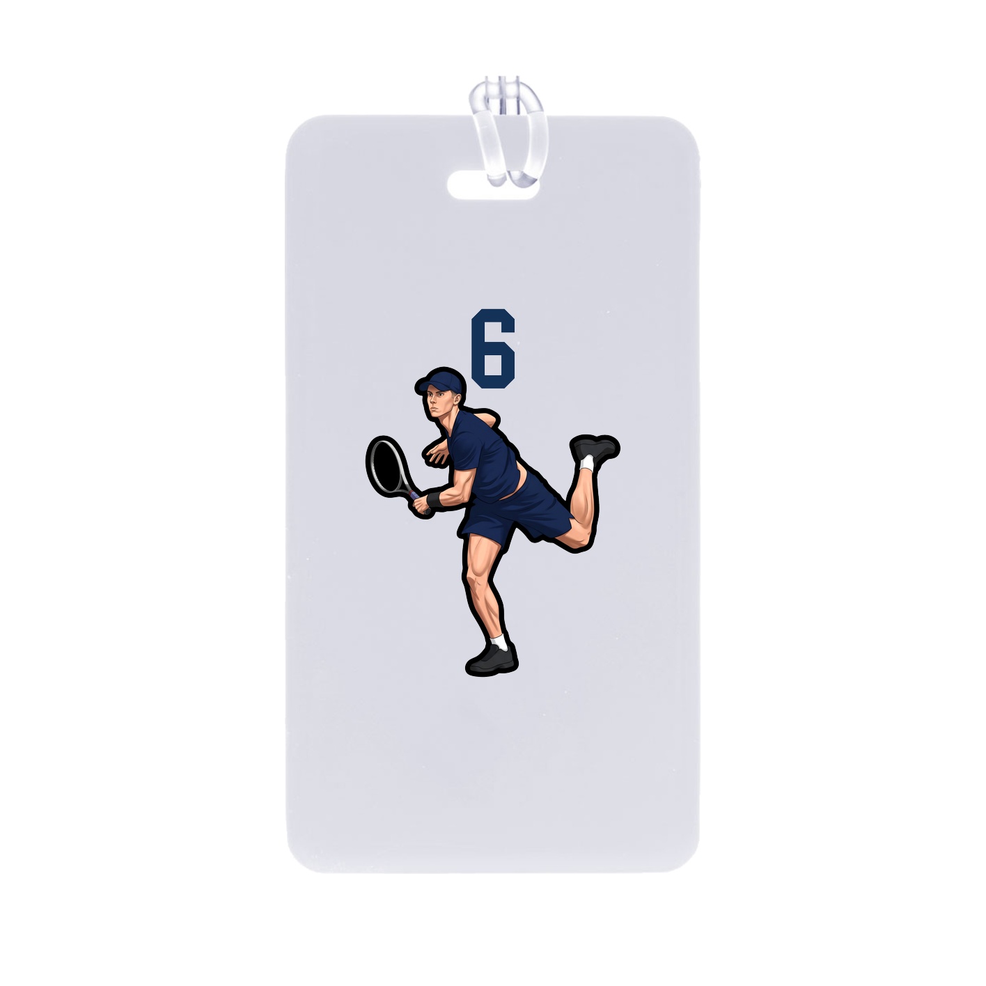 Bag Tag — Number Top in Classic
