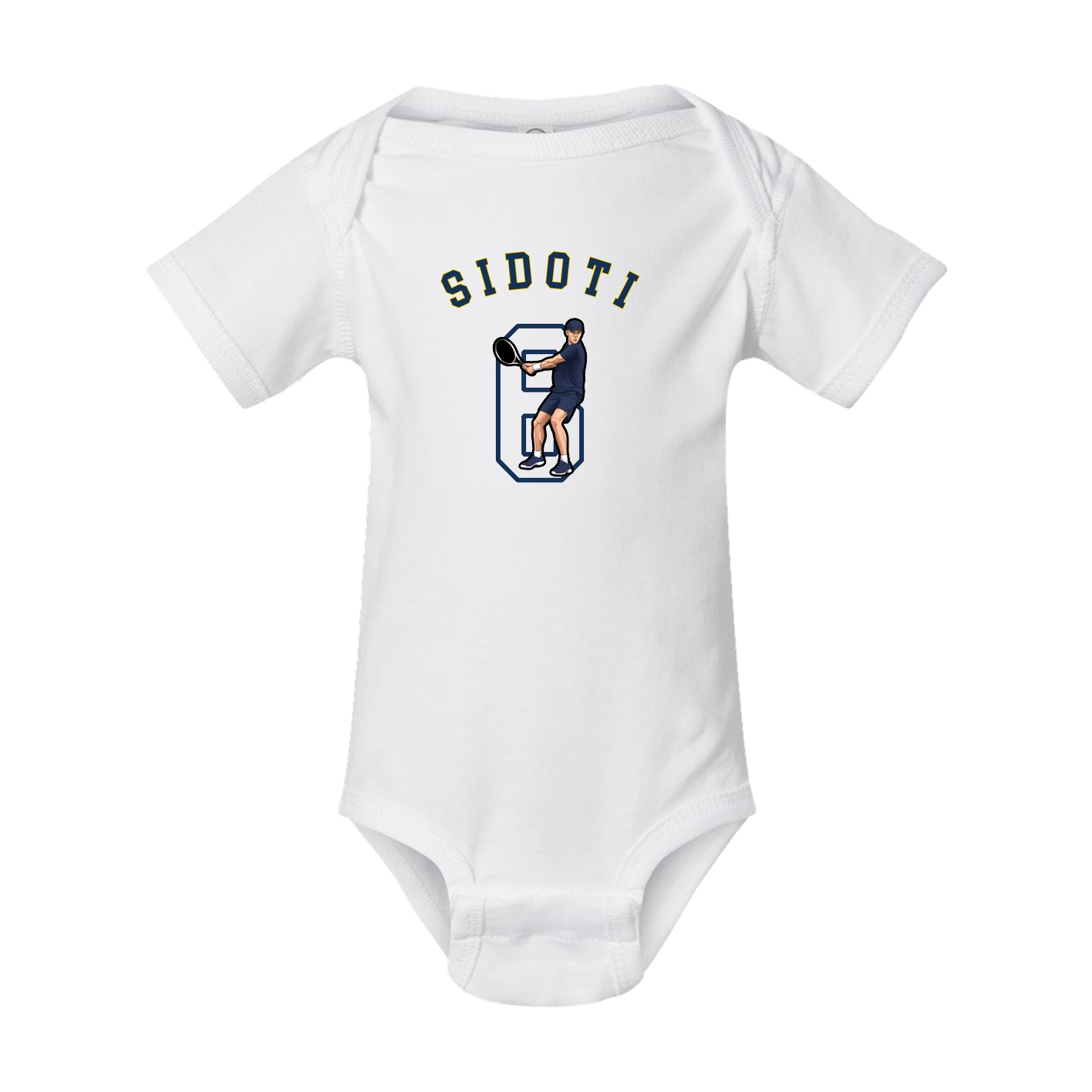 Baby Onesie — Shirsey Arch in White