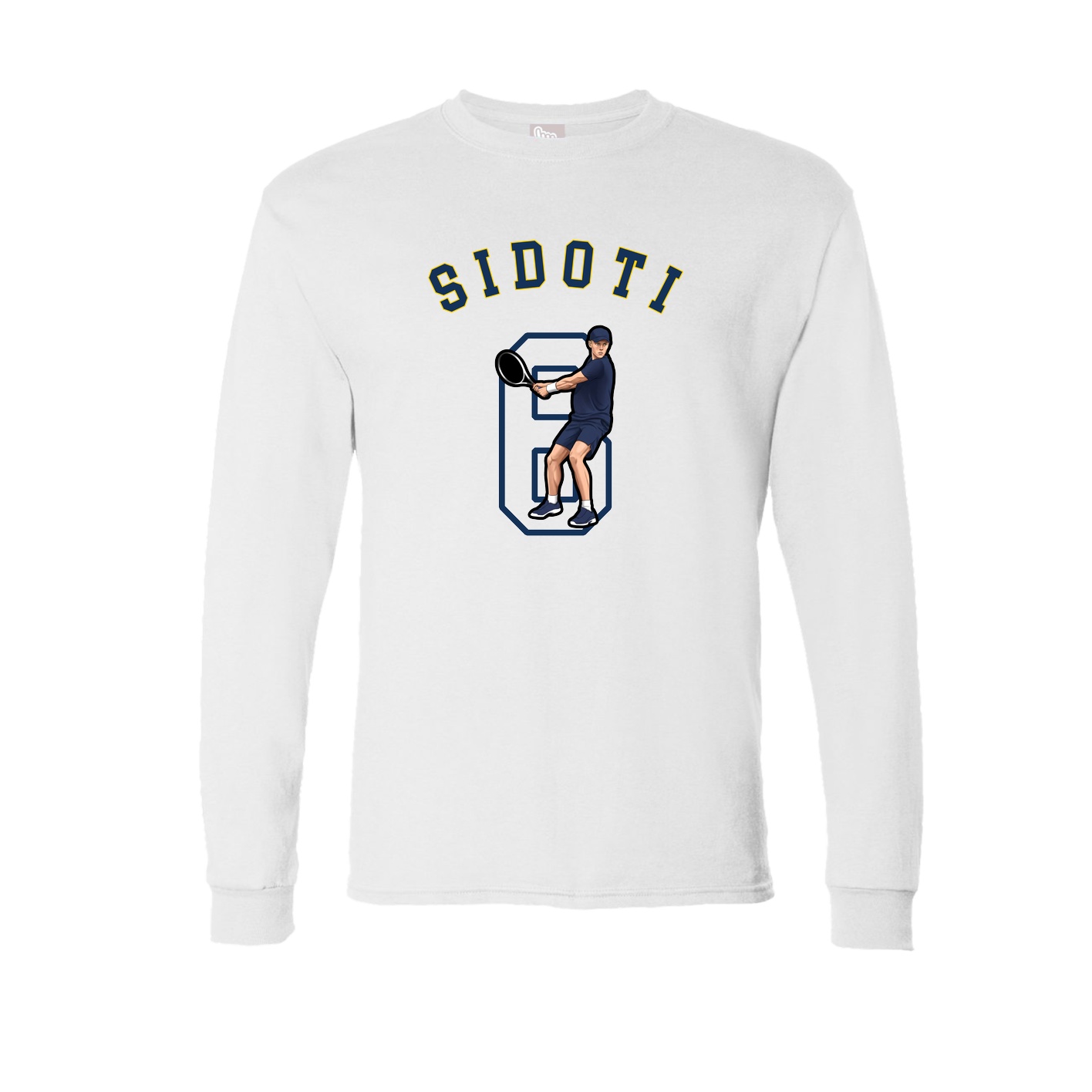 Long Sleeve Tee — Shirsey Arch in White
