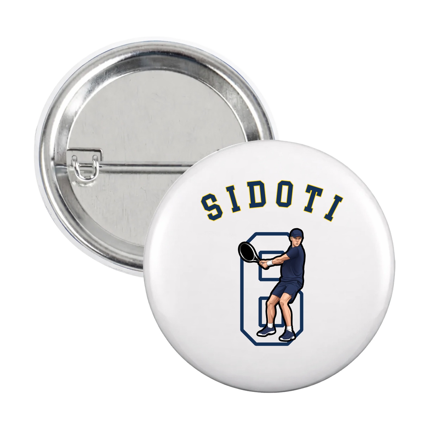 Game Day Button — Shirsey Arch in White