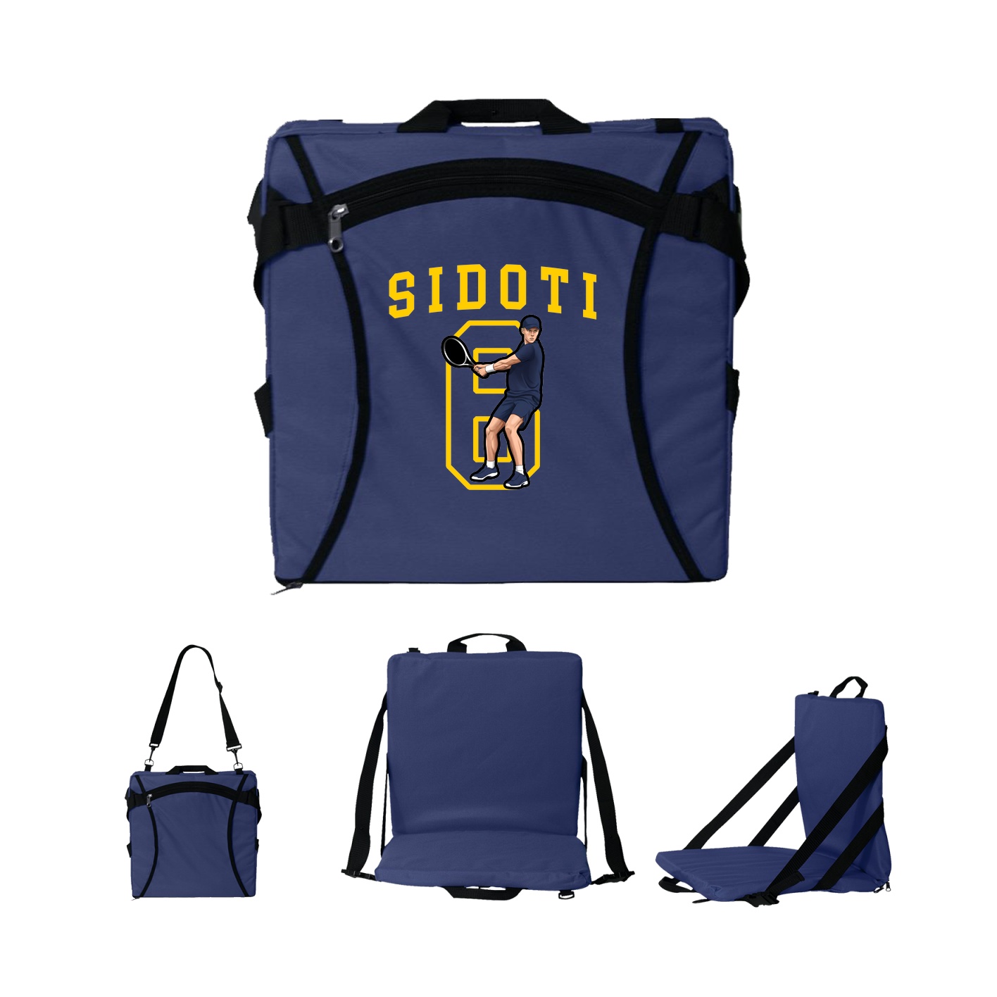 Folding Stadium Seat — Shirsey in Navy