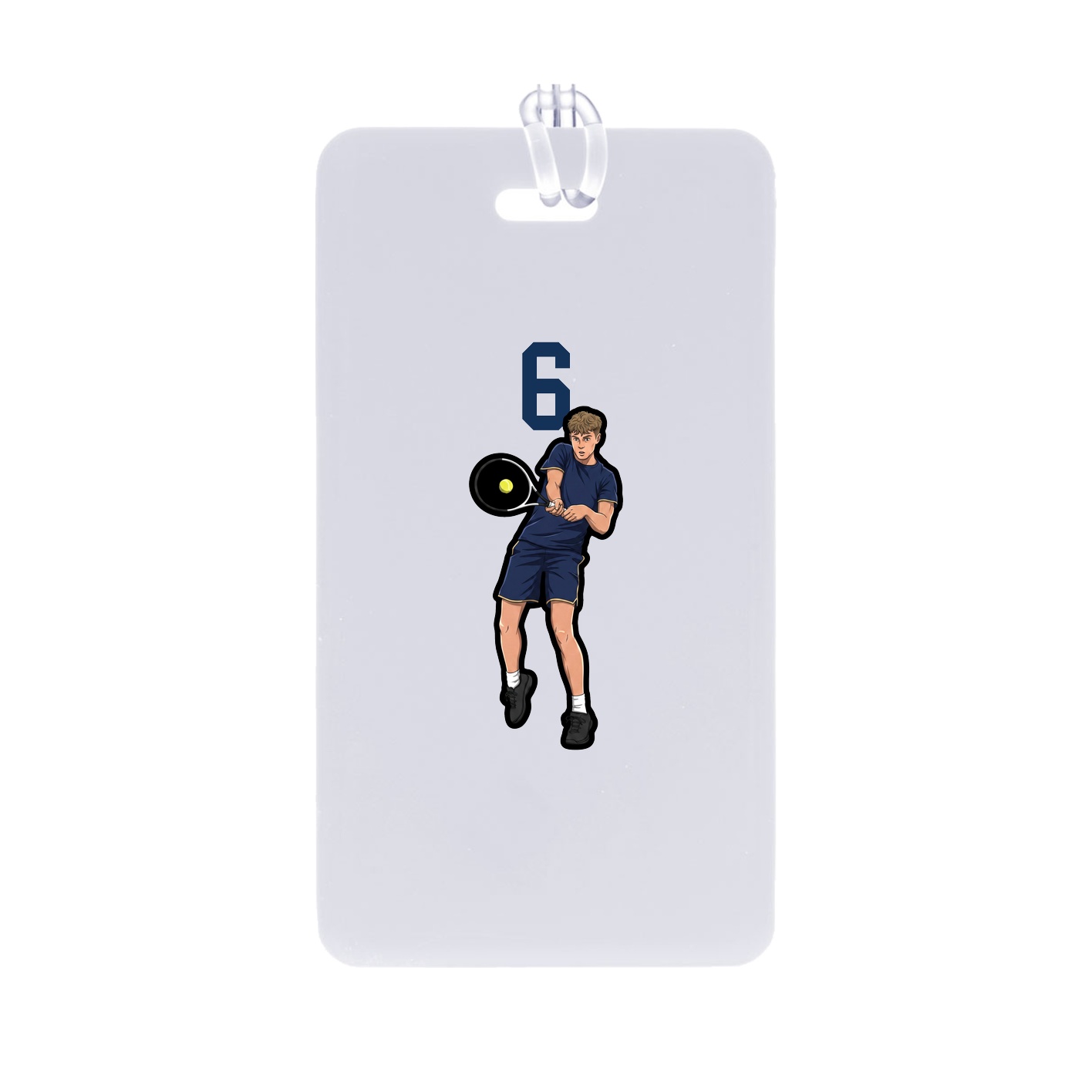 Bag Tag — Number Top in Classic