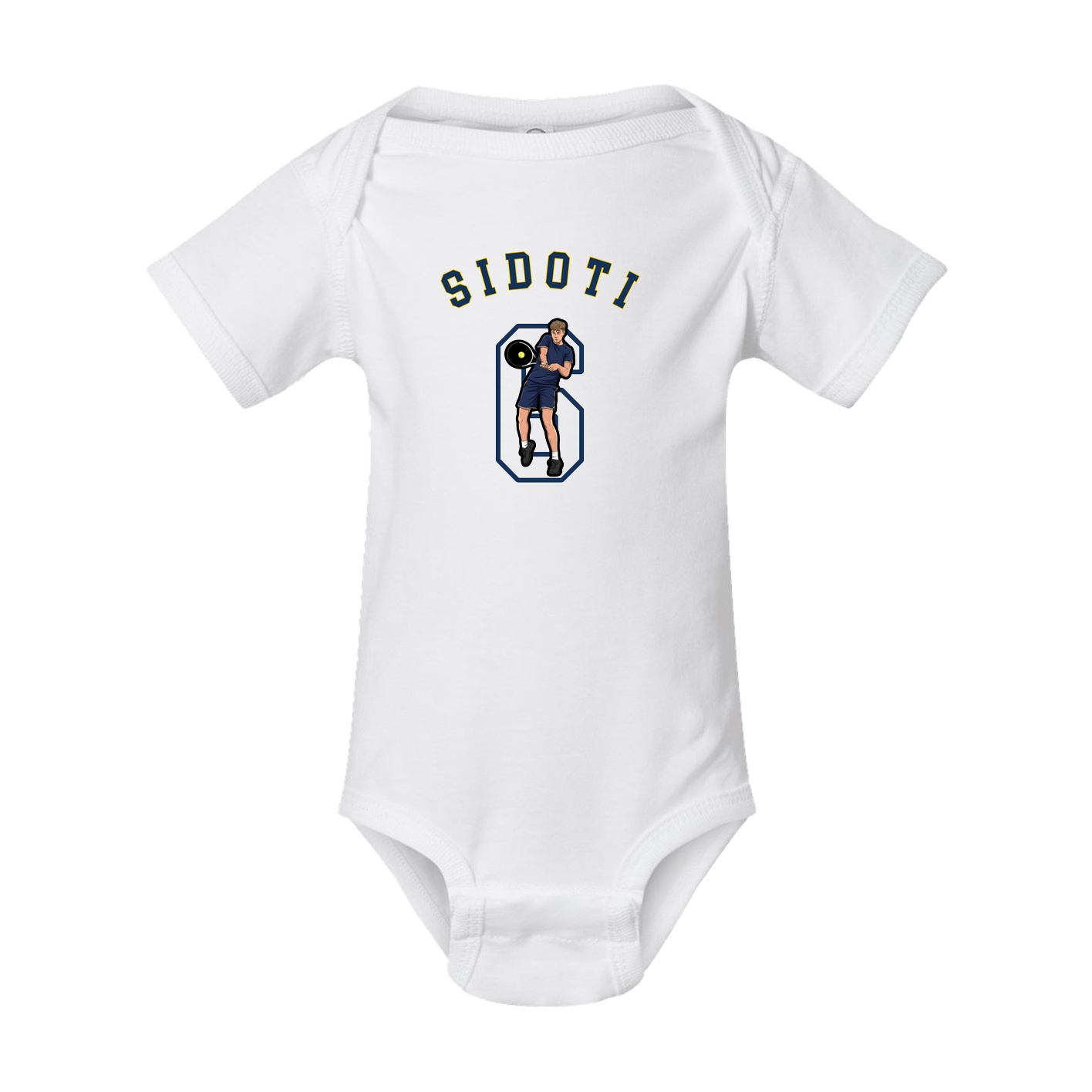 Baby Onesie — Shirsey Arch in White