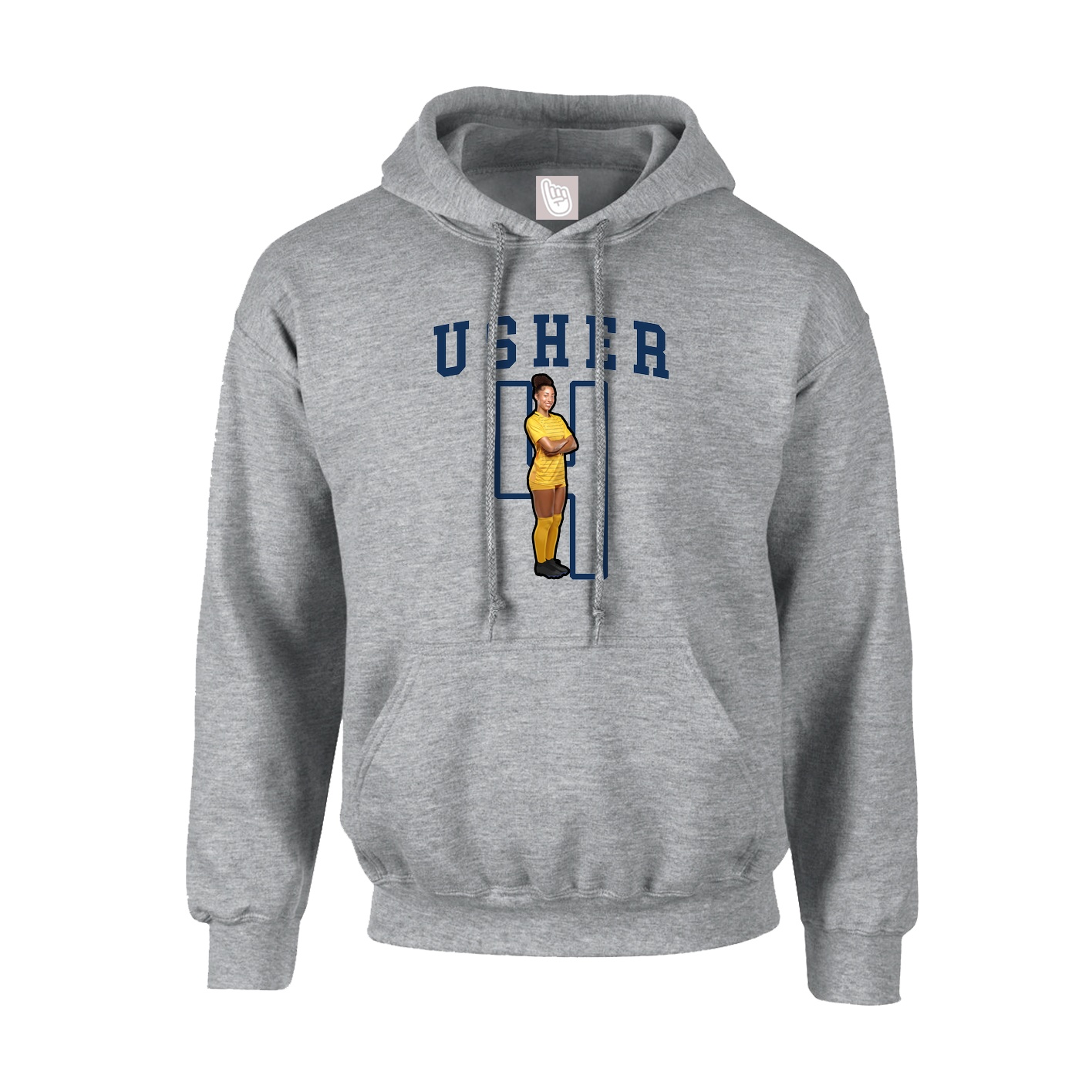 Youth Hoodie — Shirsey in Grey