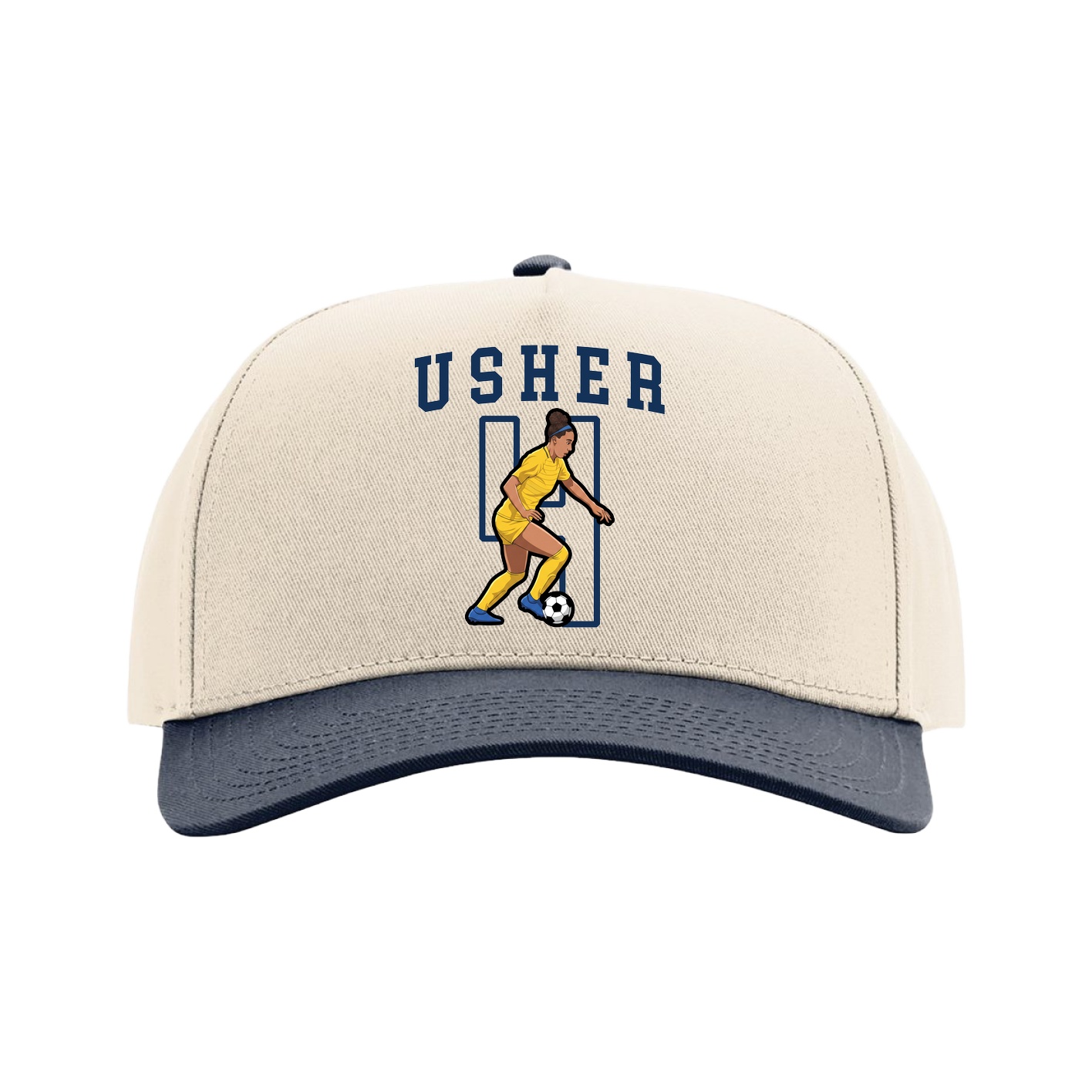 Full Fabric Five-Panel Champ Cap