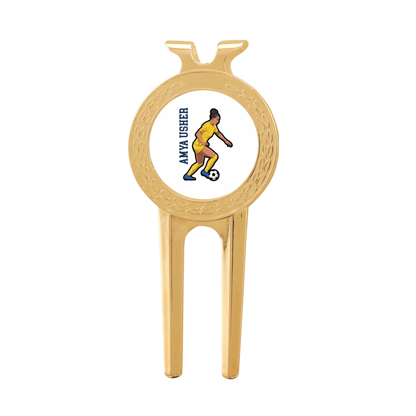 Divot Tool with Ball Marker — Name Vertical in Classic