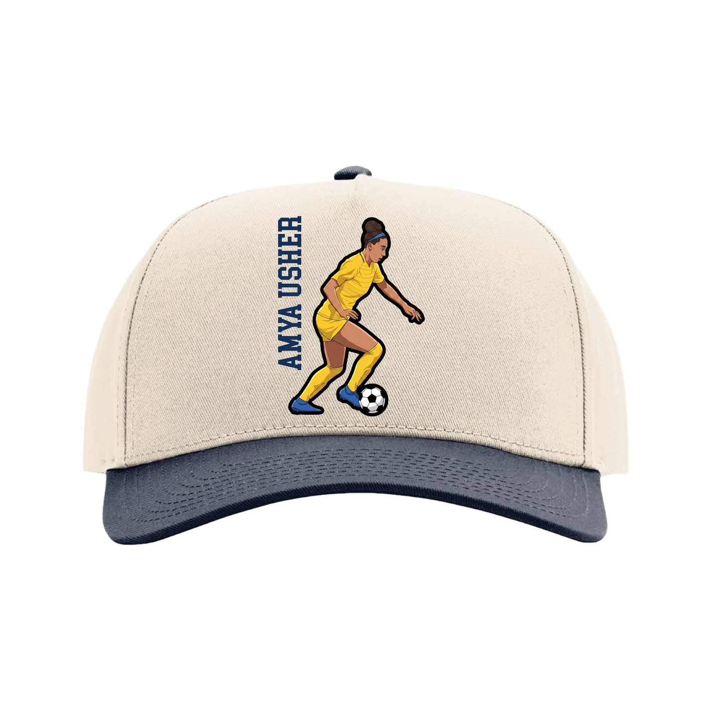 Full Fabric Five-Panel Champ Cap