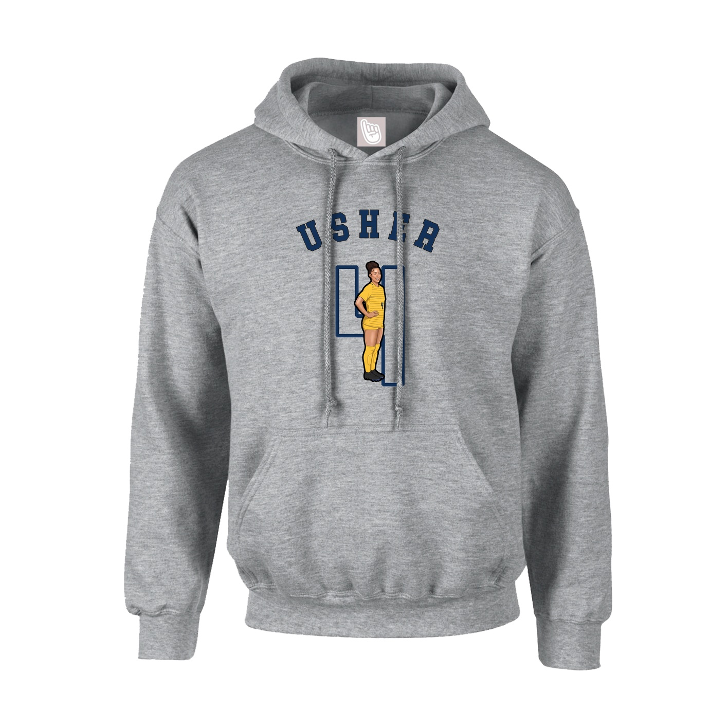 Youth Hoodie — Shirsey Arch in Grey